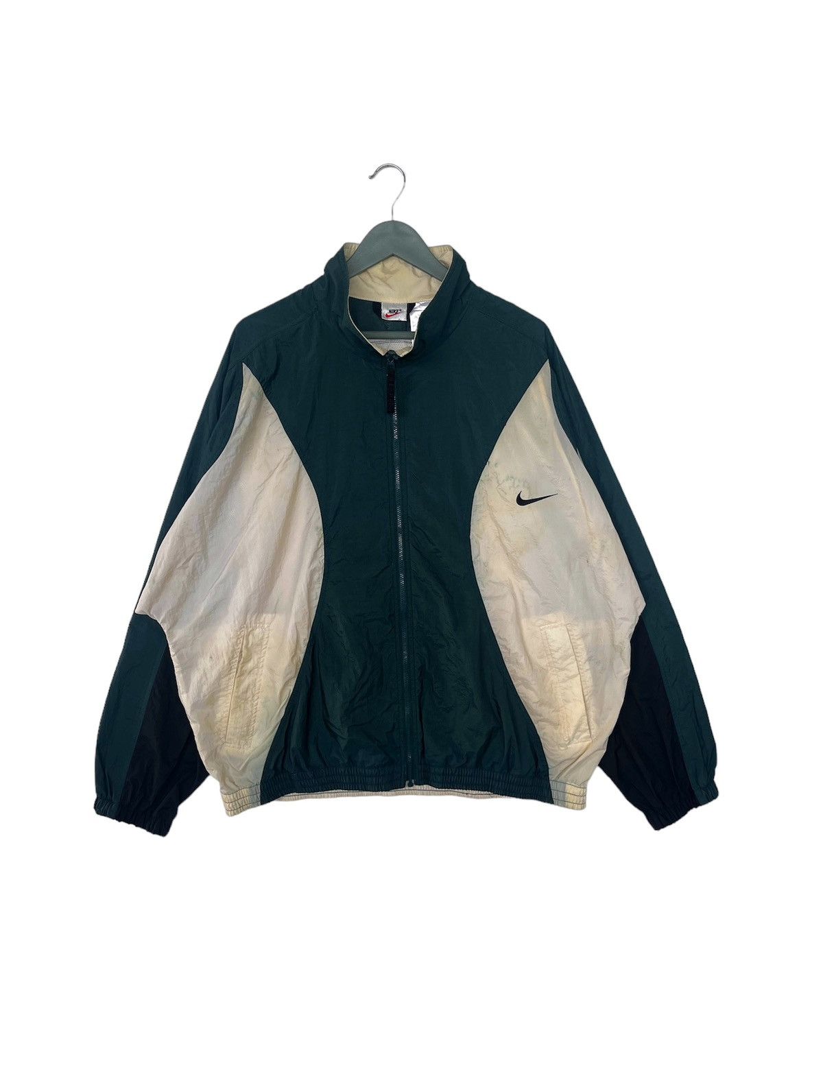Nike Vintage Nike Windbreaker Size US XL / EU 56 / 4 - 1 Thumbnail