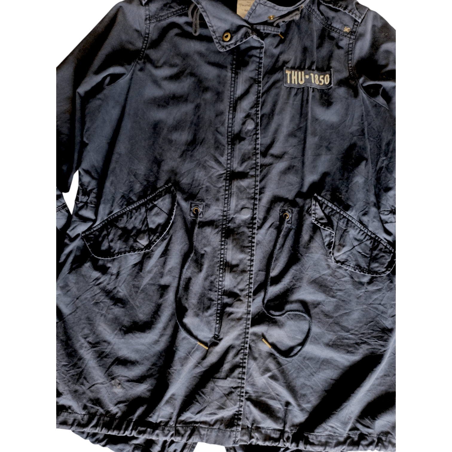 Japanese Brand Thursday ISLAND Fish Tail Parka Embroidery Back Island Size US M / EU 48-50 / 2 - 5 Thumbnail