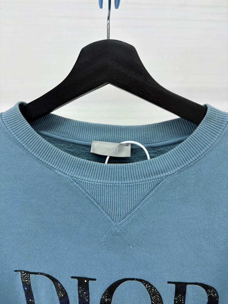 Dior Dior Embroidered Logo Sweatshirt Size L-2505 Size US L / EU 52-54 / 3 - 3 Thumbnail