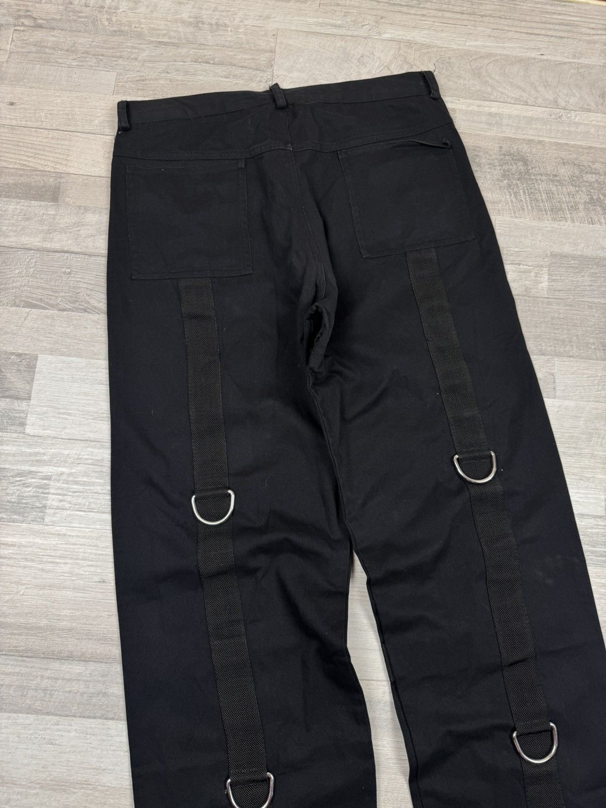Japanese Brand Vintage Crazy Y2K Avant Garde Baggy Bandage Gothic Pants L Size US 34 / EU 50 - 5 Thumbnail