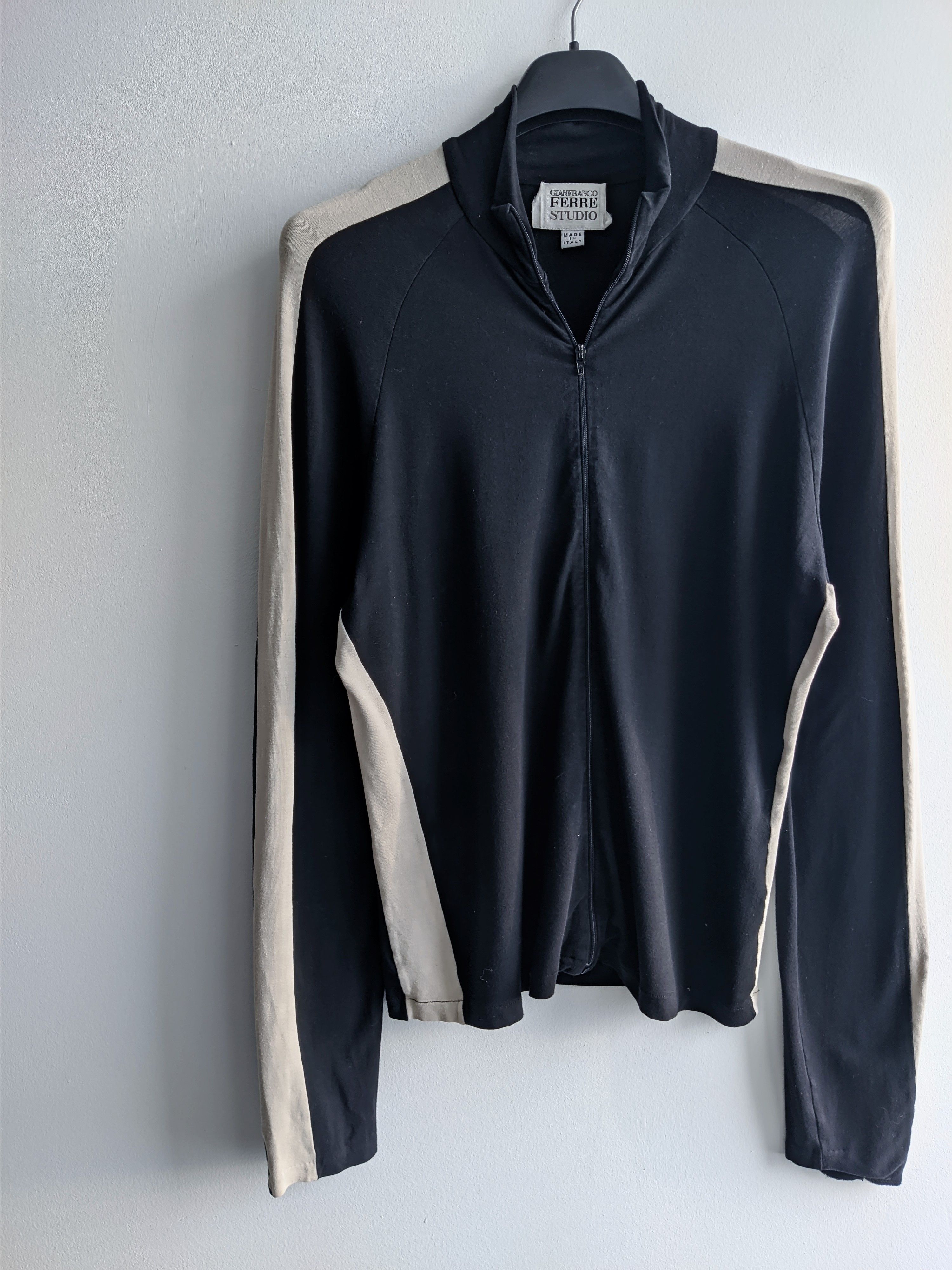 Gianfranco Ferre Gianfranco ferre zip long sleeve black vintage Size M / US 6-8 / IT 42-44 - 5 Thumbnail