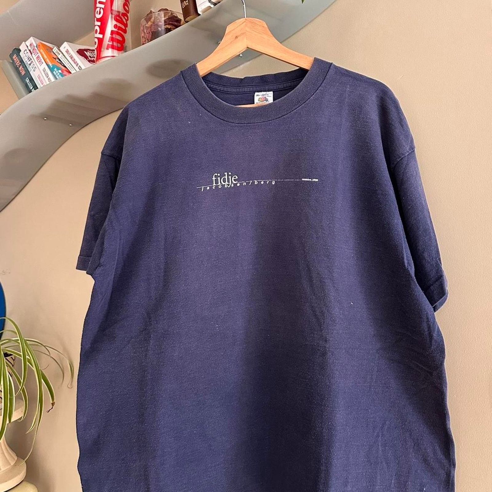 Fruit Of The Loom × Vintage Vintage Fidie Kyss Meg Promo Shirt Size US XL / EU 56 / 4 - 2 Thumbnail
