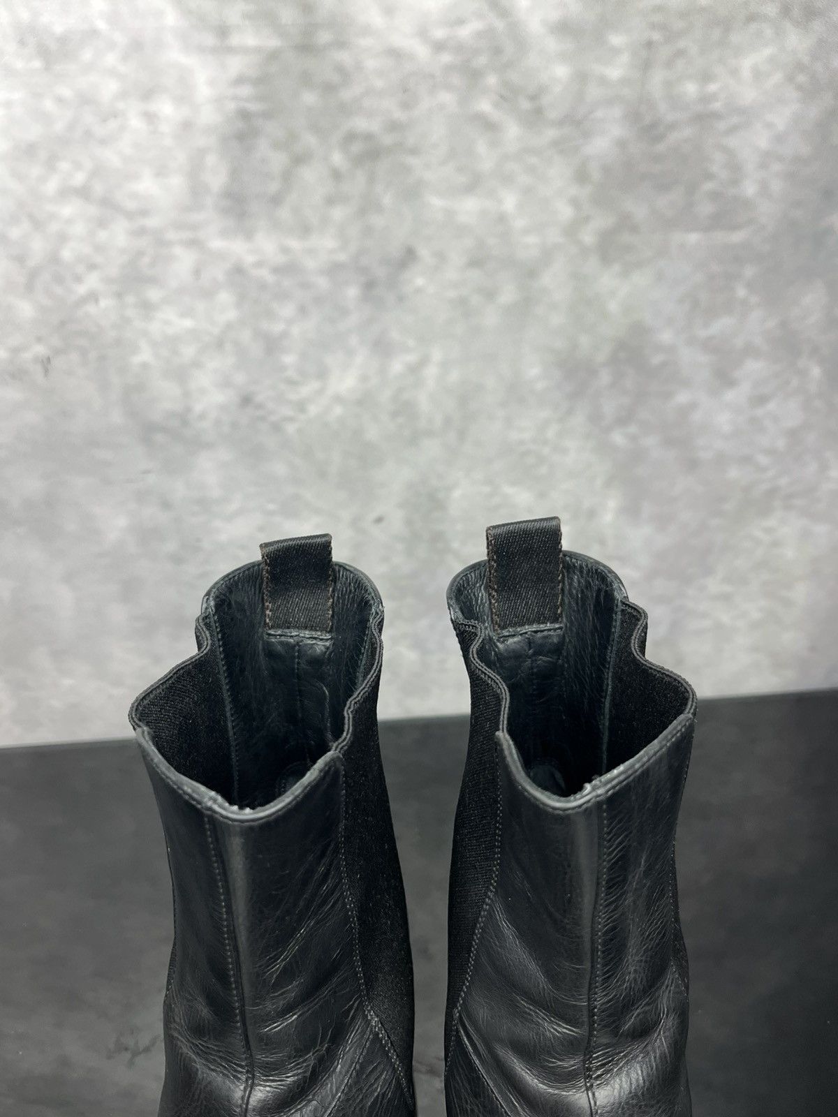Jil Sander JIL SANDER Black Leather Chelsea Boots Made in Italy - EU 36 Size US 6 / IT 36 - 13 Thumbnail