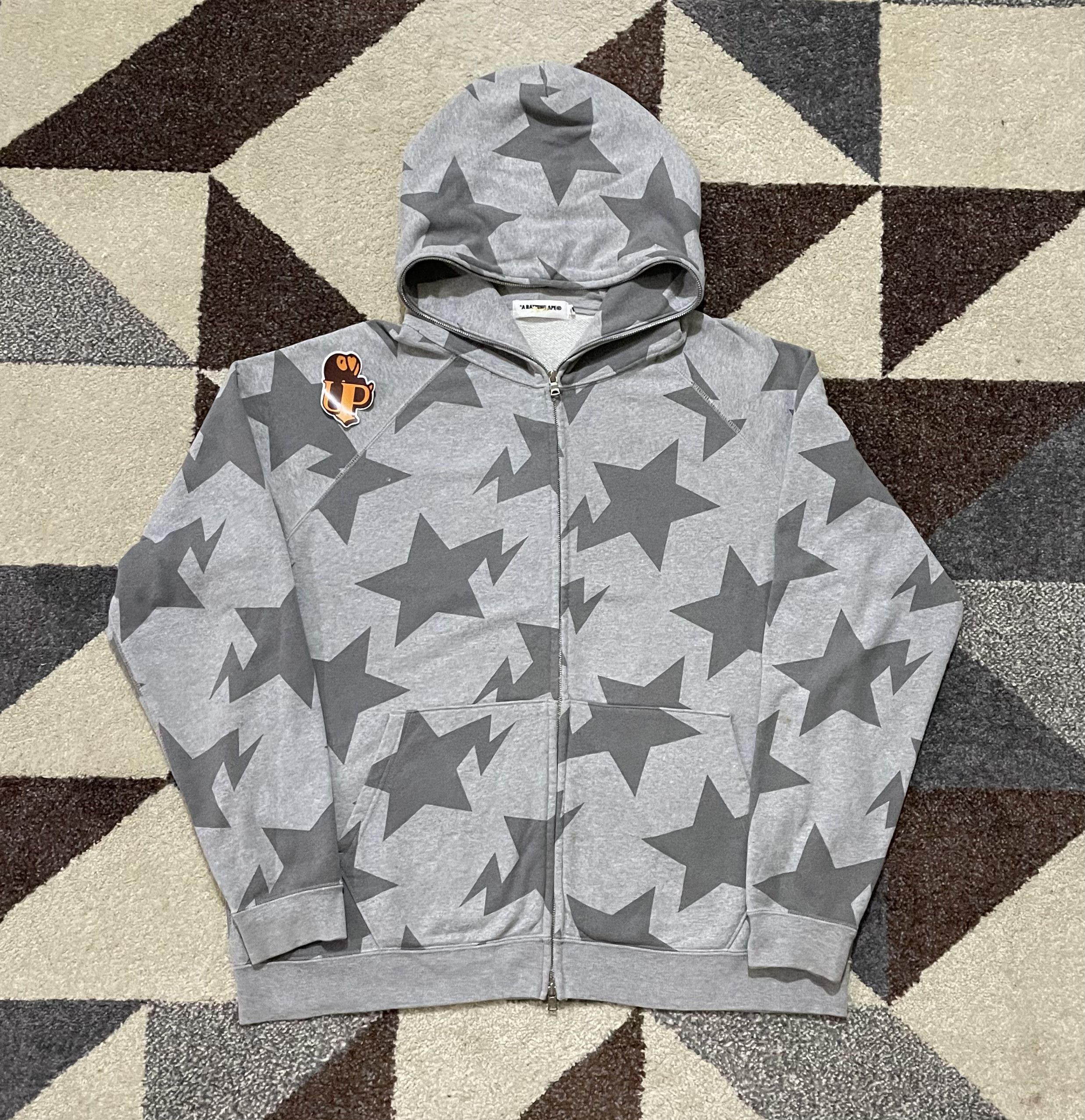 Bape 08 Bape Nigo Bapesta Fullzip Hoodie Size US L / EU 52-54 / 3 - 1 Thumbnail