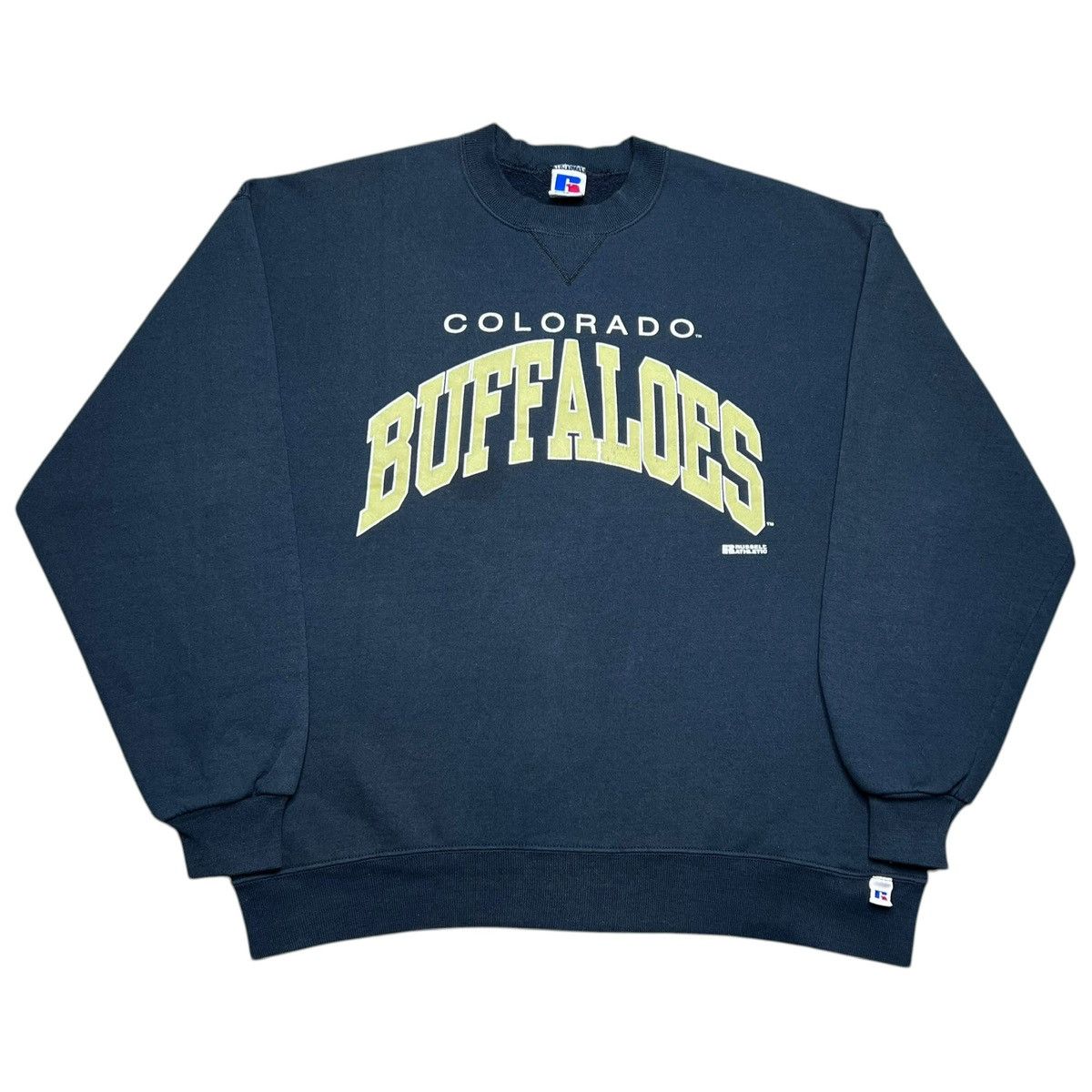 Russell Athletic 1990s NCAA Colorado Buffaloes Russell Athletic Sweatshirt Size US XL / EU 56 / 4 - 1 Thumbnail