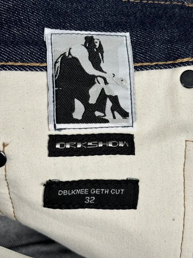 Rick Owens Rick Owens Carpenter Navy Denim Jeans Size US 33 - 11 Thumbnail