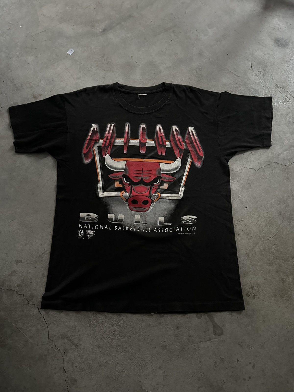 American Apparel × NBA × Vintage Bulk Deal (5pcs) Chicago Bulls Vintage Tshirts Size US XL / EU 56 / 4 - 16 Thumbnail