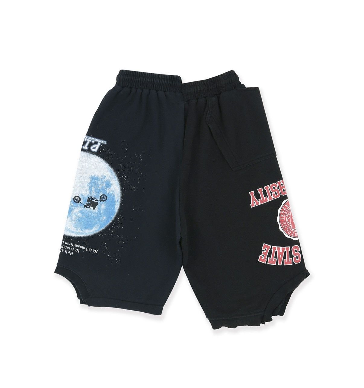 PROJECT G/R Protocol Index RECONSTRUCTED SWEAT SHORTS PROJECT GR Size US 34 / EU 50 - 2 Thumbnail