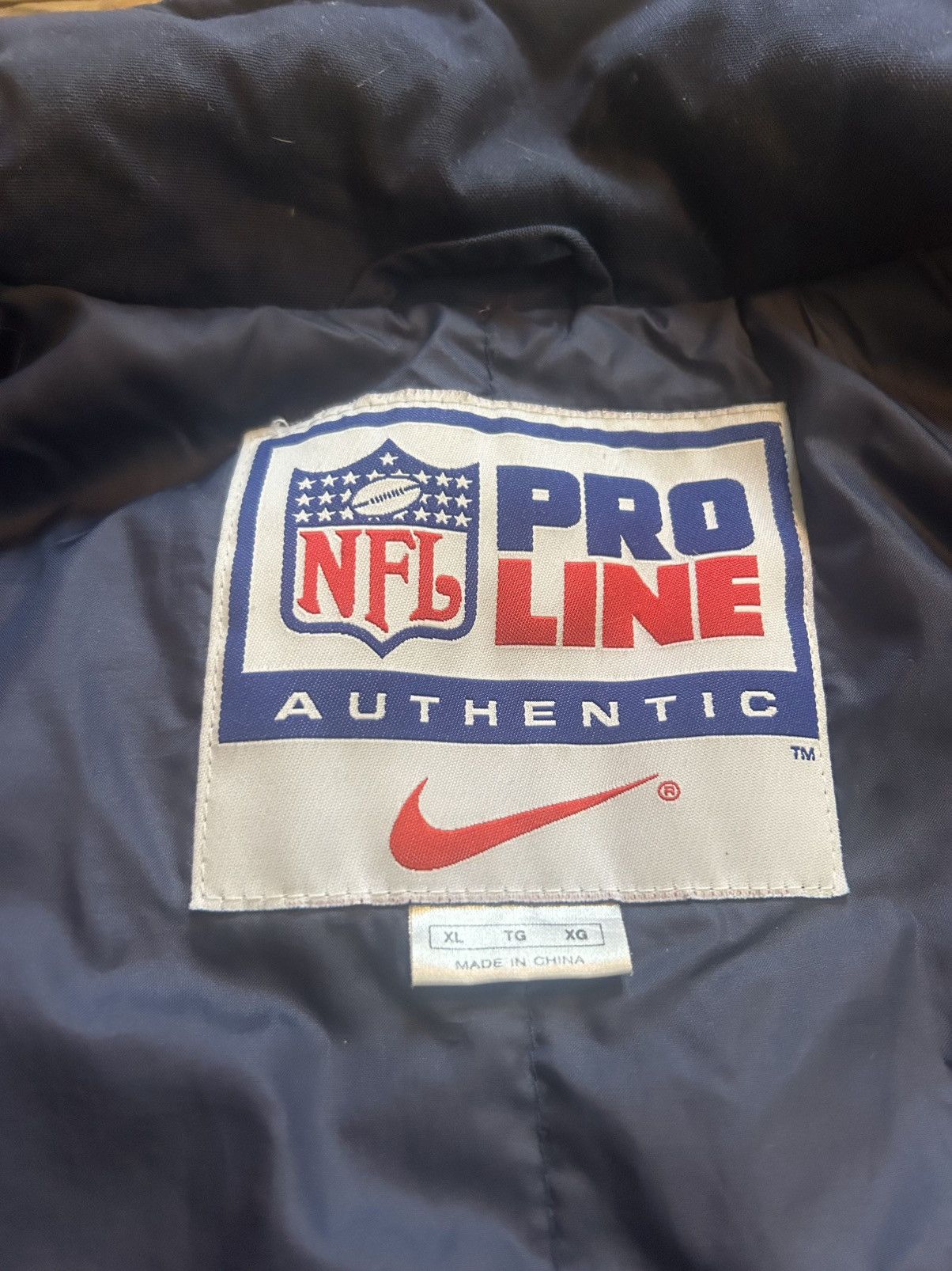 Nike Vintage 90s Dallas Cowboys Sideline Jacket Size US XL / EU 56 / 4 - 6 Thumbnail