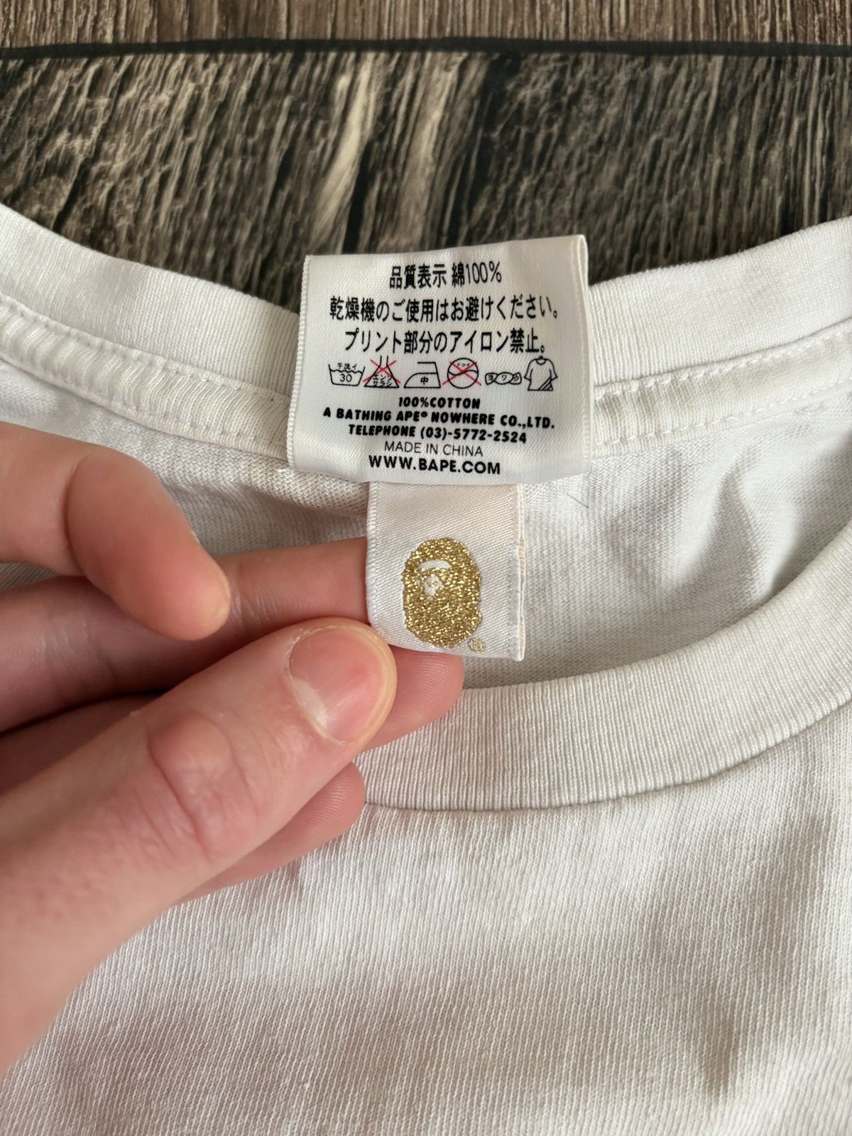 Bape Bape Camo Zebra Logo T-Shirt Size US L / EU 52-54 / 3 - 6 Thumbnail