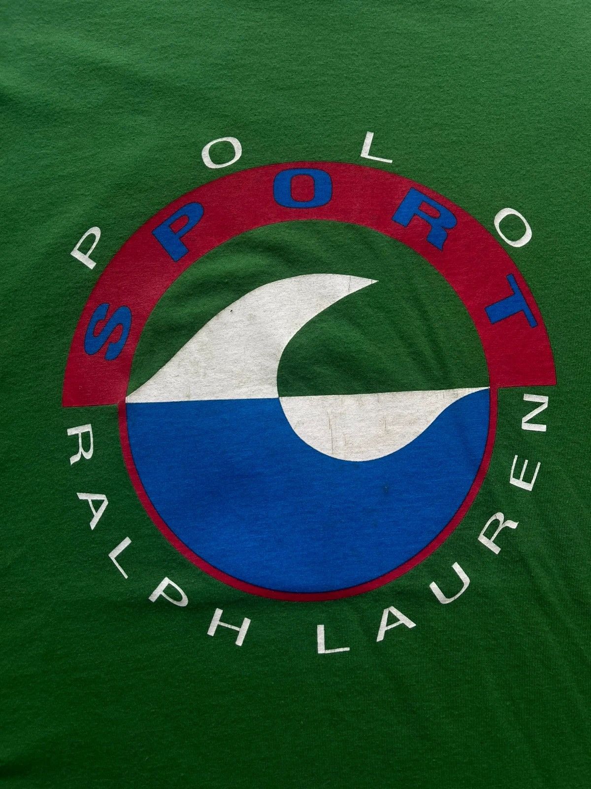 Polo Ralph Lauren Ralph Lauren Polo Sport Surf Wave Sz XL Vintage 90s Size US XL / EU 56 / 4 - 3 Thumbnail