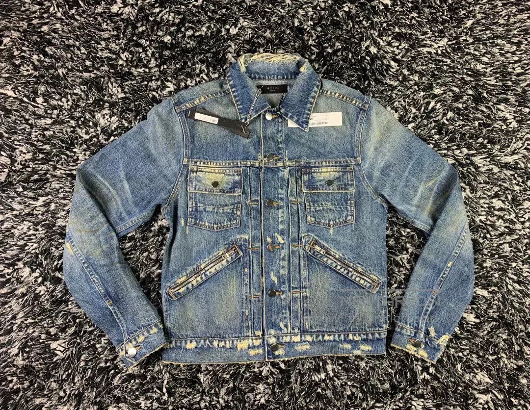 Amiri amiri vintage denim jacket with tags. Size US M / EU 48-50 / 2 - 3 Thumbnail