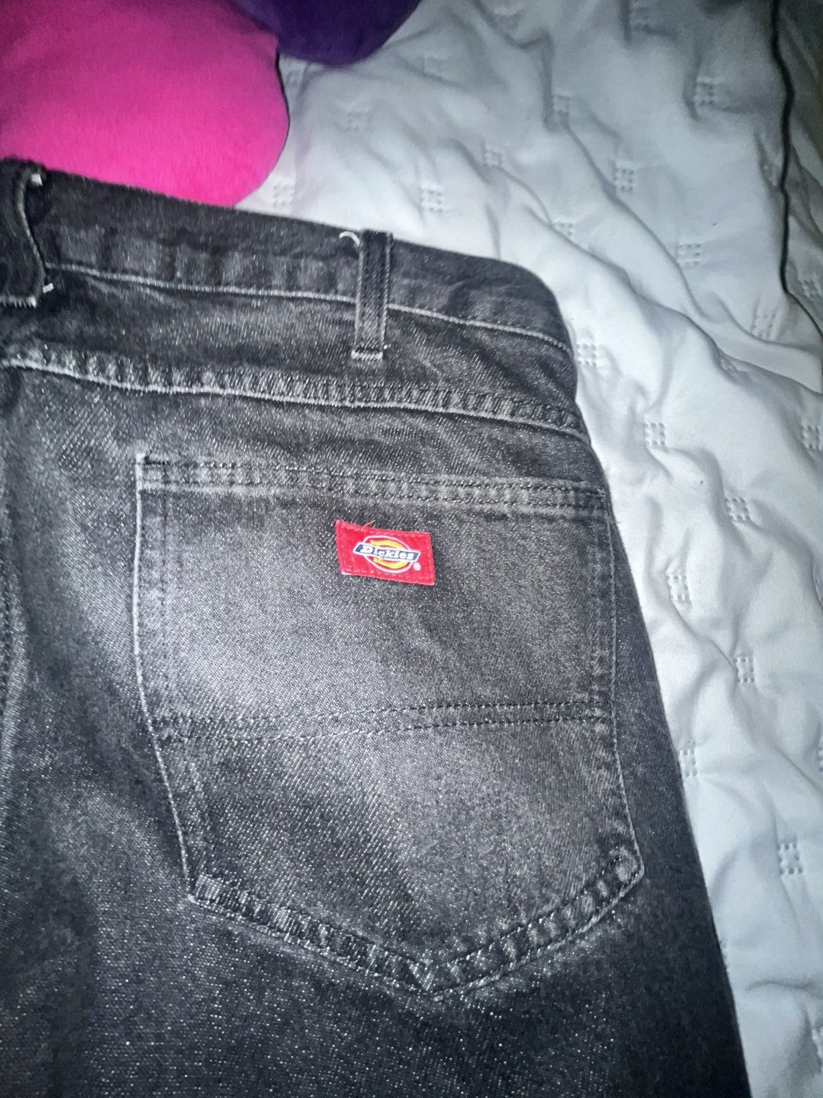 Dickies PLAIN BLACK DICKIE JEANS Size US 32 / EU 48 - 3 Thumbnail