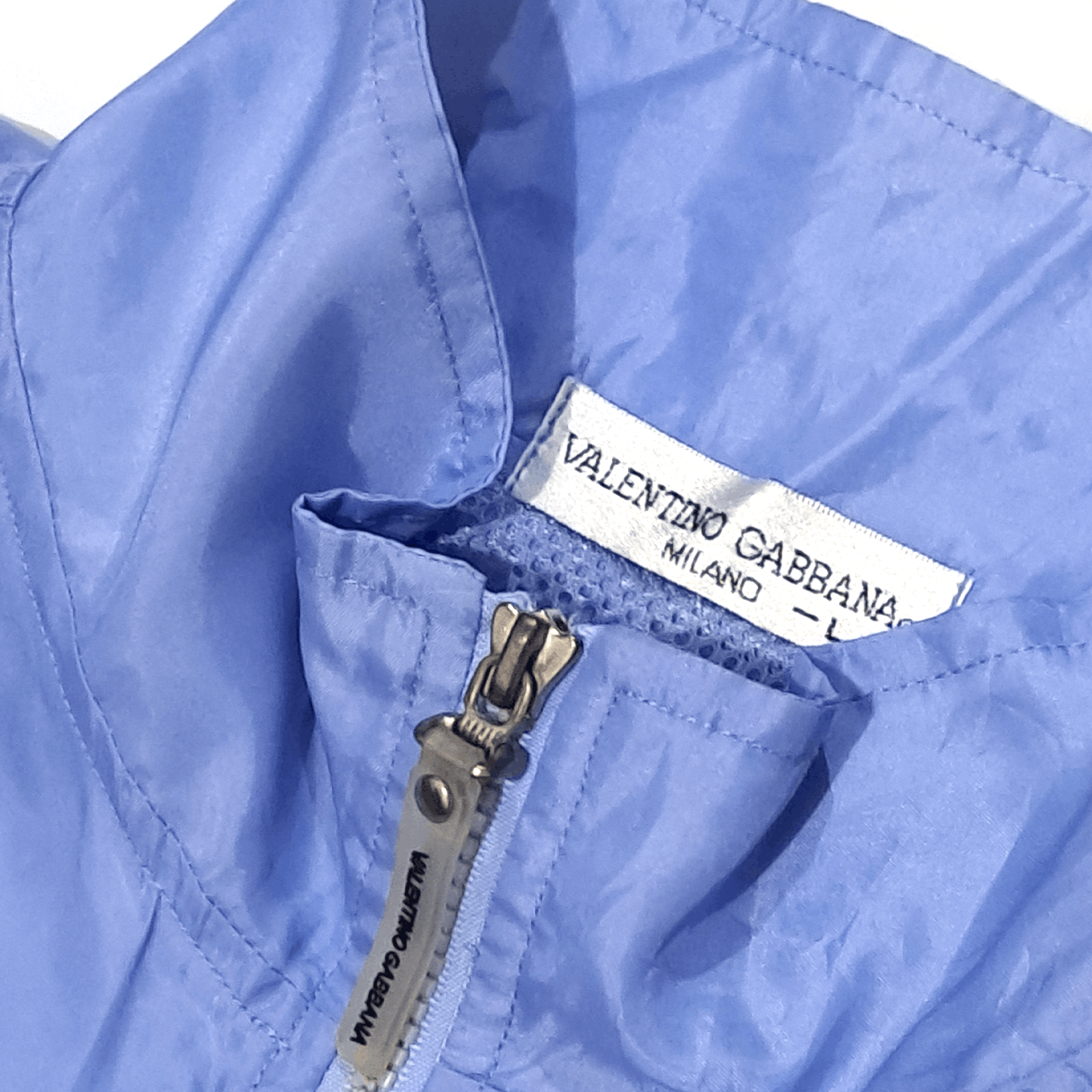 Other Valentino Gabbana Blue Light Windbreaker Vest Luxury Size US M / EU 48-50 / 2 - 2 Thumbnail