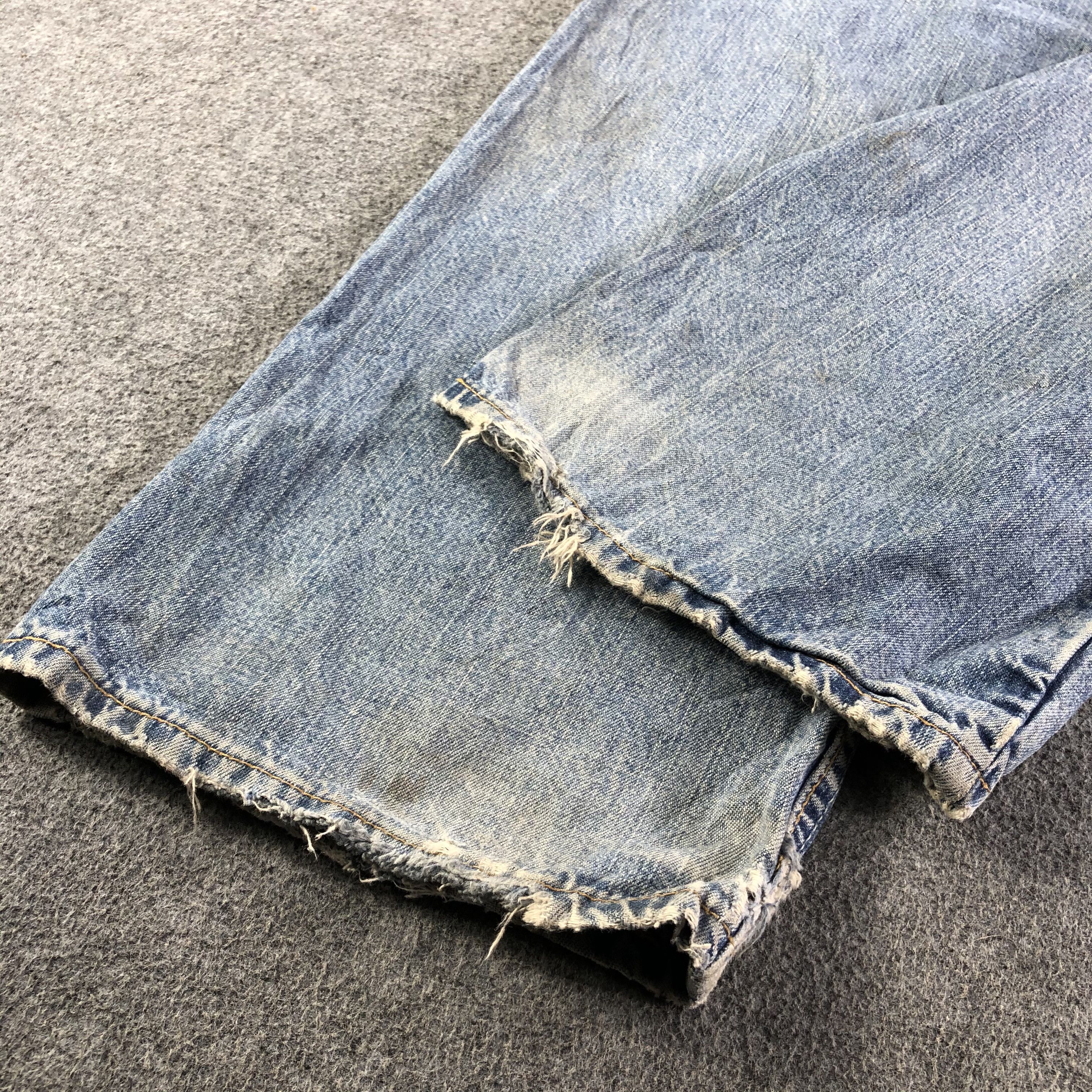 Levi's Vintage Blue Wash Levis 569 Jeans-J4192 Size US 34 / EU 50 - 6 Thumbnail