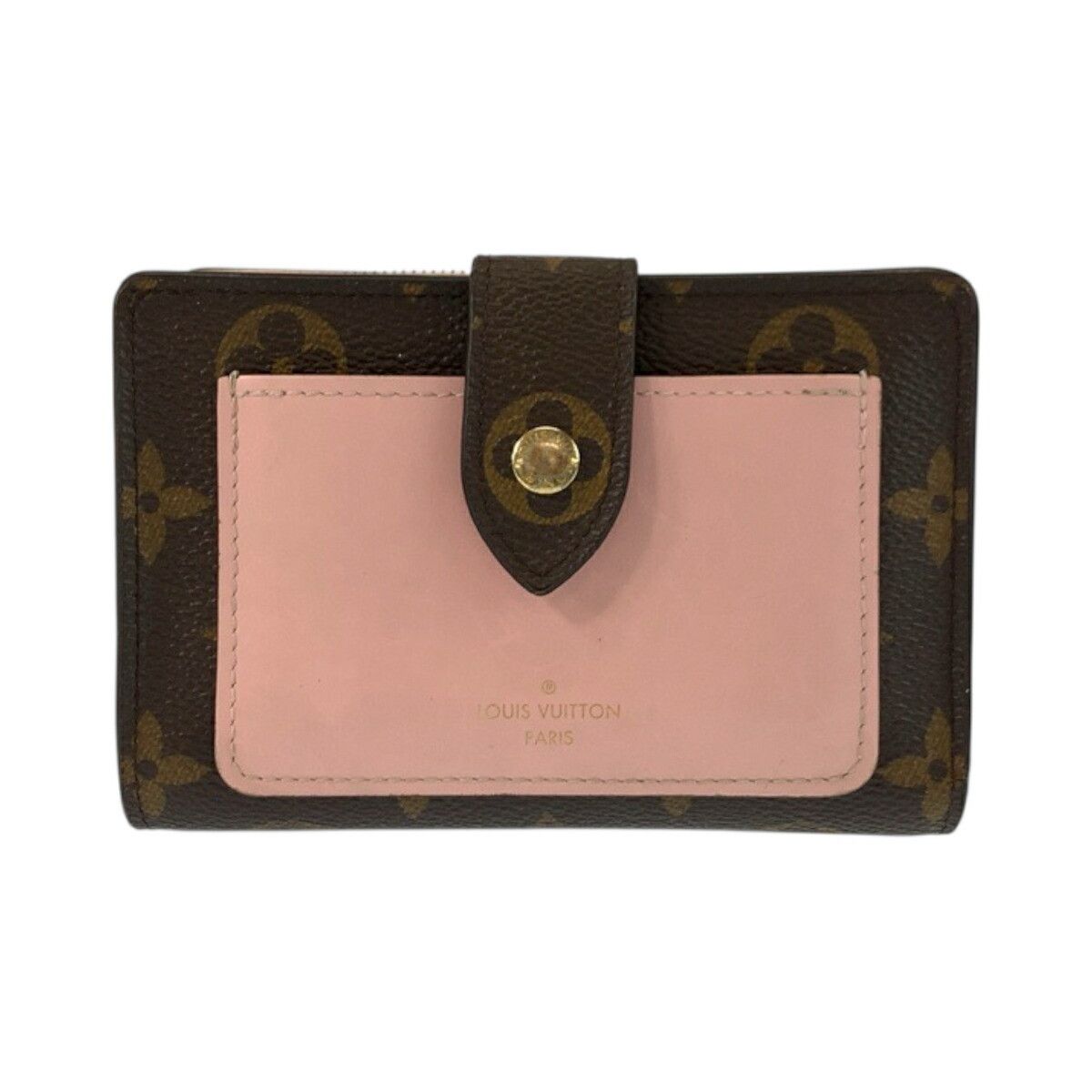 Louis Vuitton Louis Vuitton Louis Vuitton Portefeuille Juliette Monogram Wallet Textile Short Wallet M80973 DUTY FREE for USA Size ONE SIZE - 1 Thumbnail