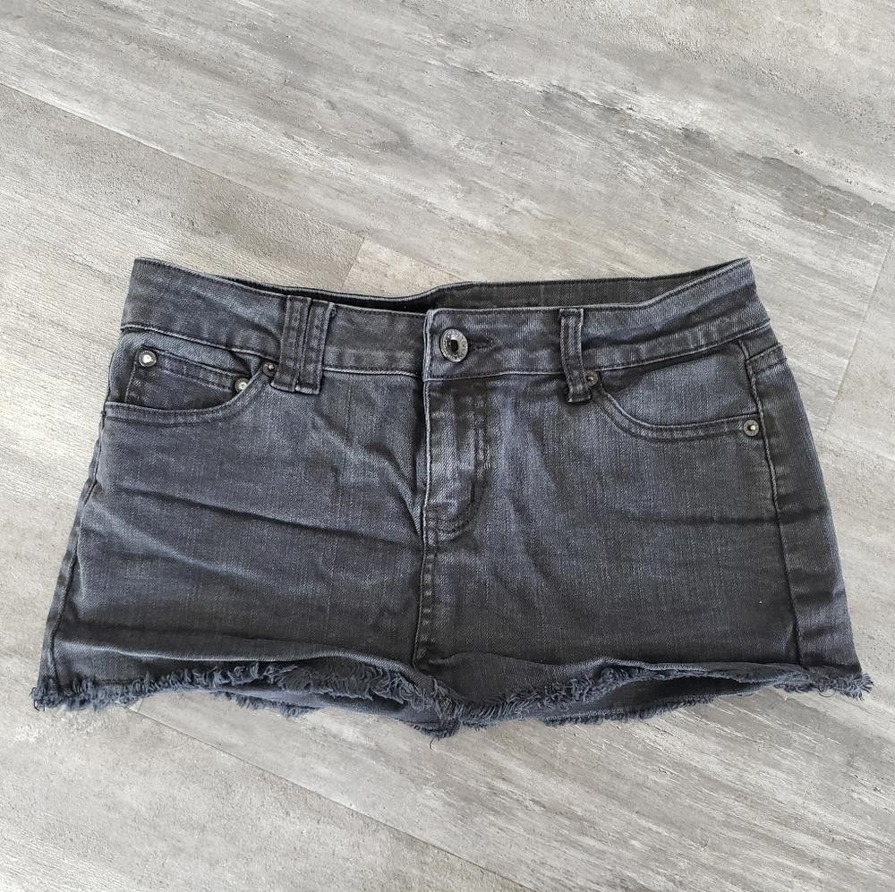 Designer Black Detailed C'est Toi Denim Mini Size 32" / US 10 / IT 46 - 1 Thumbnail