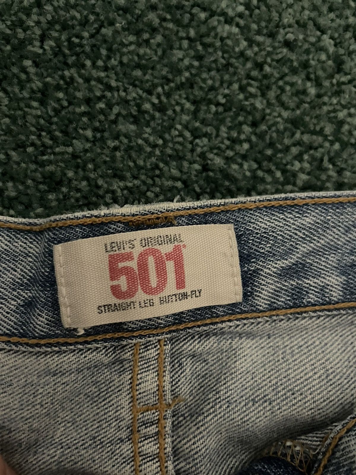 Levi's × Vintage 🔥 Vintage Levi’s 501 🔥 light blue fade Size US 32 / EU 48 - 3 Thumbnail