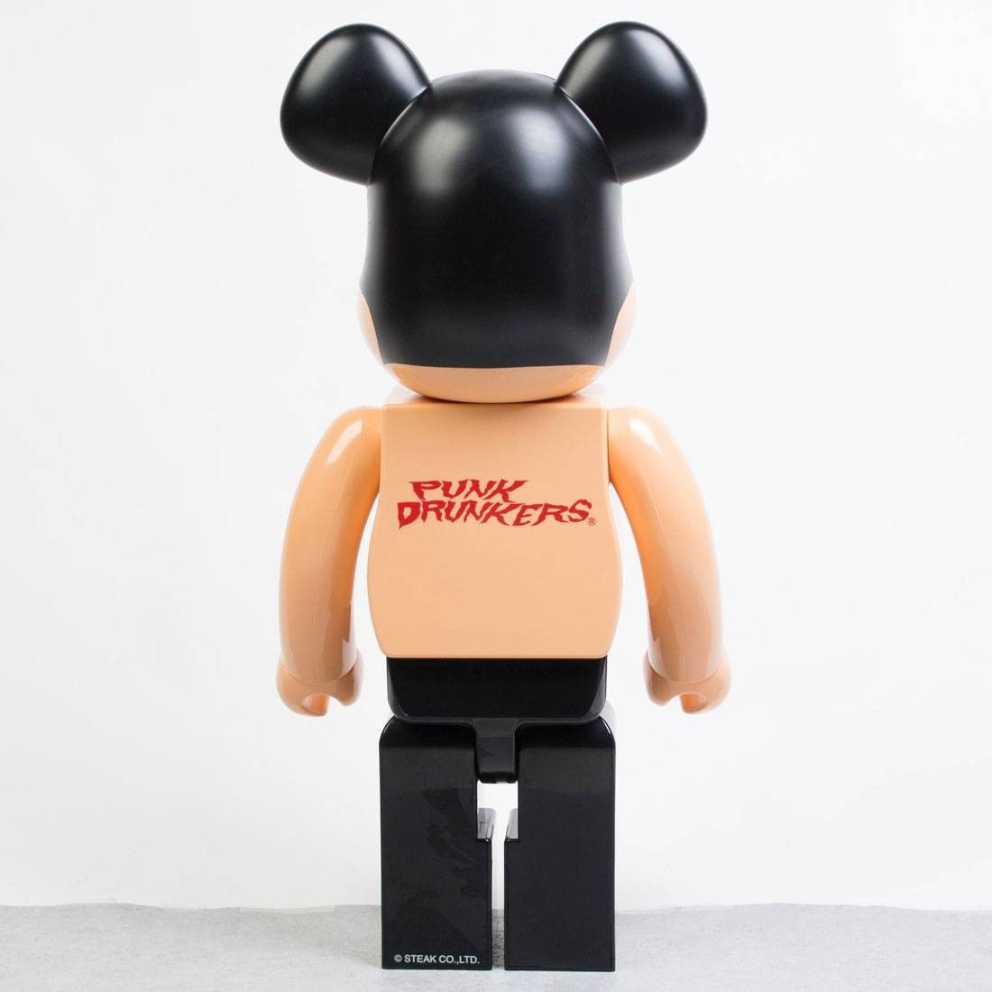 Medicom Toy o1c11t2y0125 Size: OS / Bearbrick Punk Drunkers Orange Size ONE SIZE - 2 Thumbnail