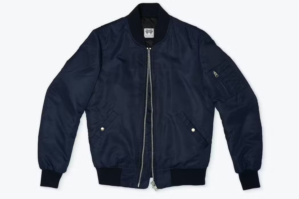 image of Falcon Garments Ma-1 in Navy, Men's (Size Medium)