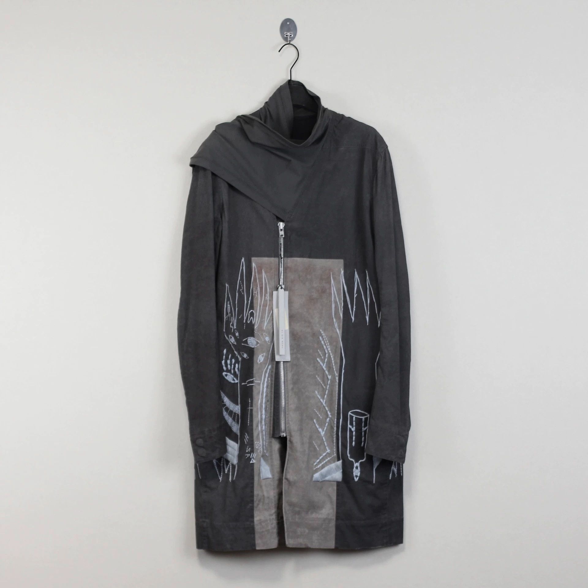 Rick Owens Rick Owens Main line show grimace windbreaker Size US M / EU 48-50 / 2 - 1 Thumbnail