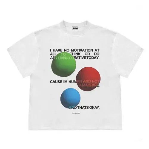 VIBE Kawashima x Rumi Abstract Print Graphic T Shirt Size US M / EU 48-50 / 2 - 5 Thumbnail