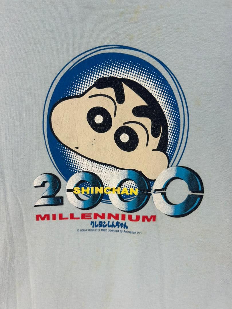Vintage Vintage Y2K Crayon Shin Chan T-Shirt – Japanese Comedy Size US S / EU 44-46 / 1 - 4 Thumbnail