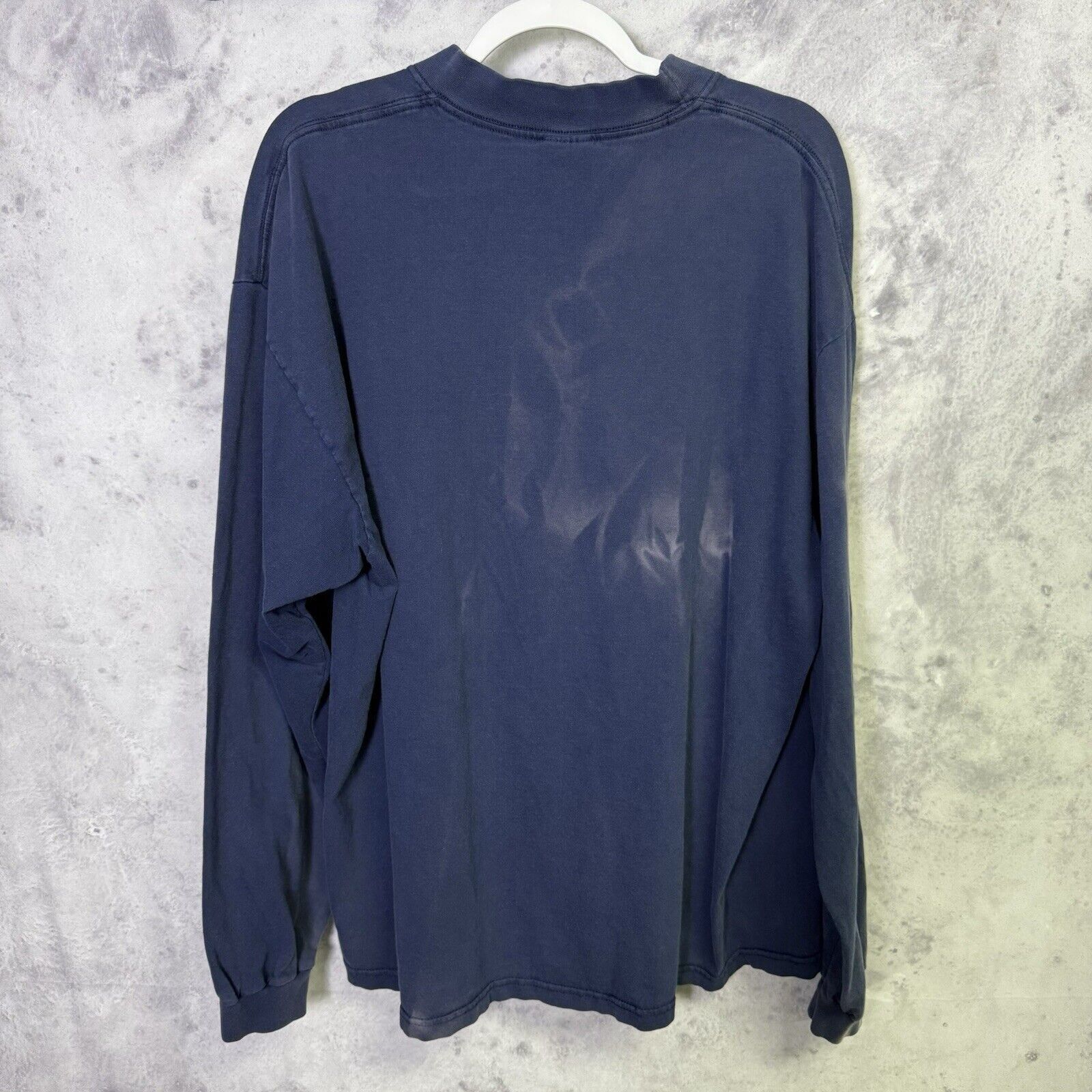 Vintage Vintage Dumont Dunes T Shirt Mens 2XL Blue Long Sleeve Embro Size US XXL / EU 58 / 5 - 3 Thumbnail