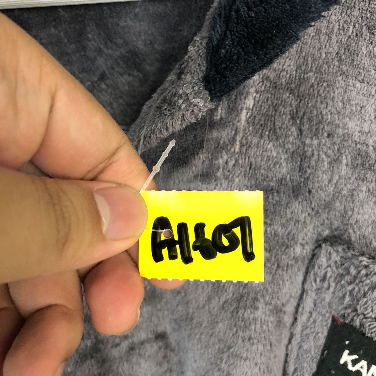 Kansai Yamamoto × Vintage Kansai Yamamoto Homme Grey Sweather #A1607 Size US M / EU 48-50 / 2 - 10 Thumbnail