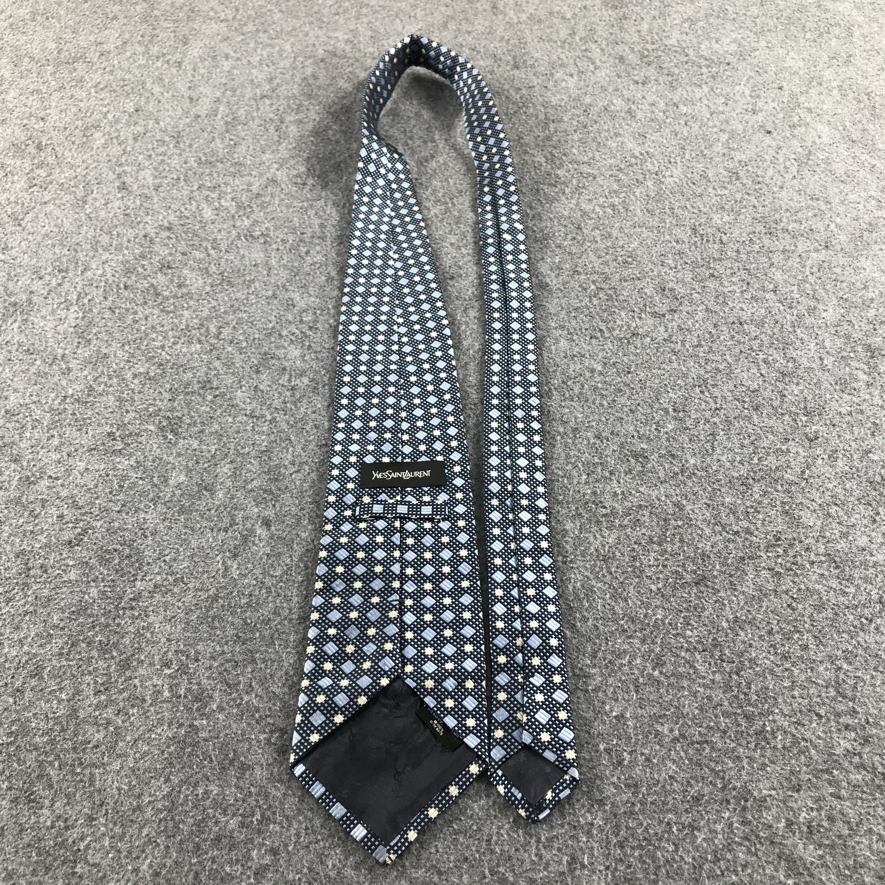 Vintage × Yves Saint Laurent Vintage Yves Saint Laurent Silk Neck Ties T35 Size ONE SIZE - 2 Thumbnail