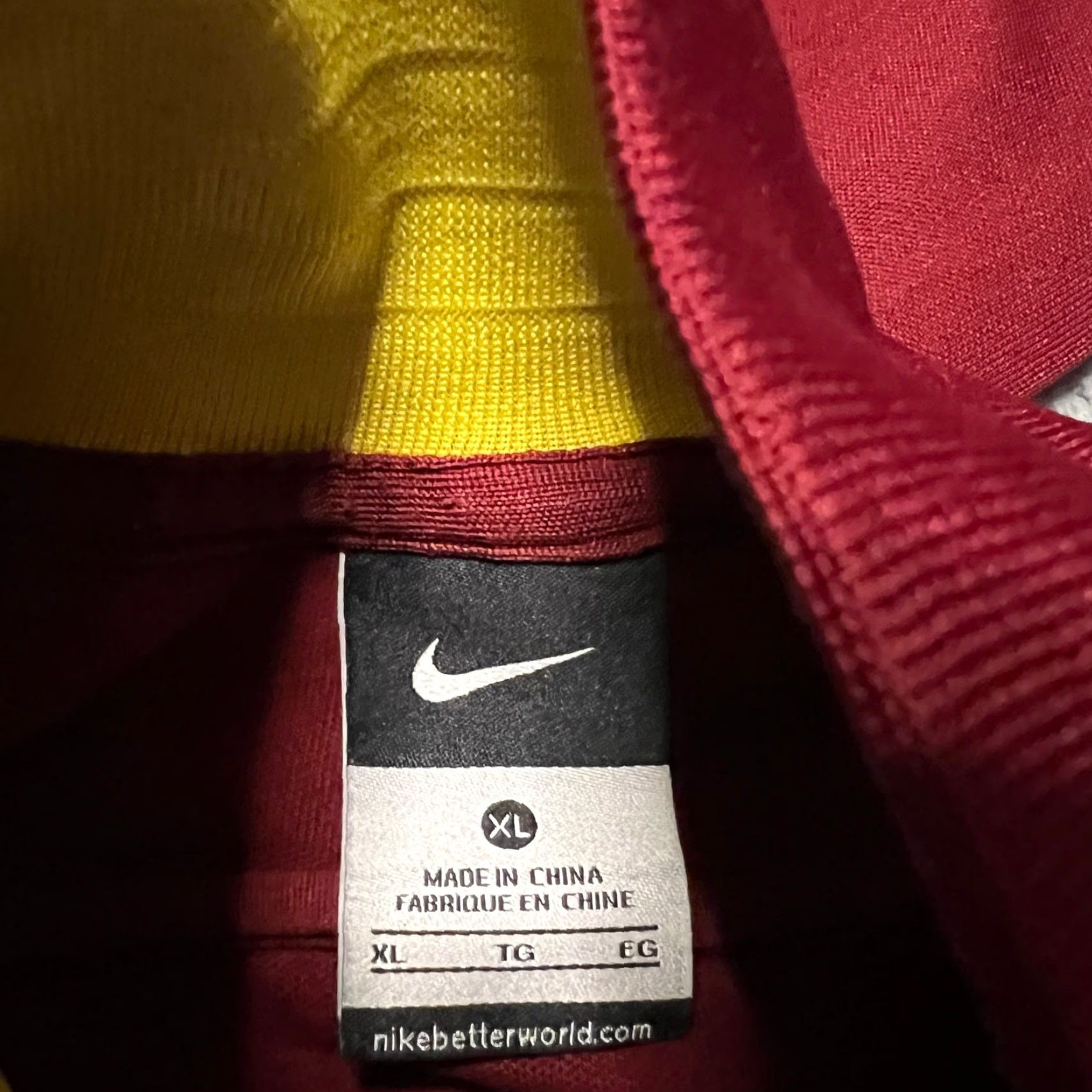 Nike Nike Jacket Track FC Barcelona Full Zip Mens XL Red 478157 Size US XL / EU 56 / 4 - 7 Thumbnail