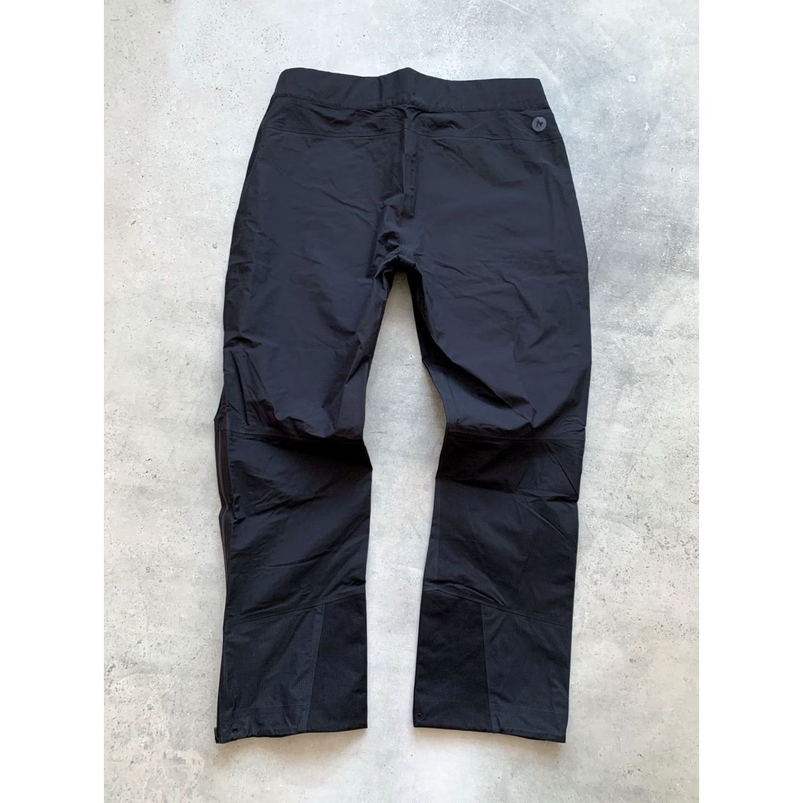 Marmot MARMOT MITRE PEAK 3L GORE TEX Shell MOUNTAINEERING Pants Women’s XL Black Rain Pants Womens Size 40" / US 18 - 3 Thumbnail