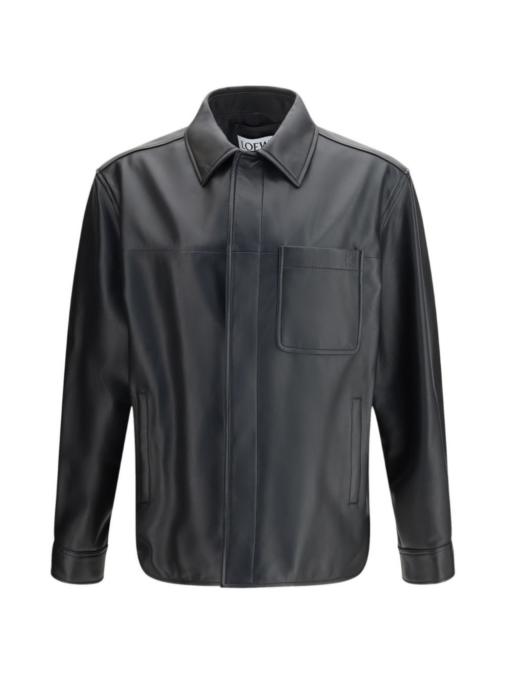 Loewe LEATHER SHIRT Size US M / EU 48-50 / 2 - 1 Thumbnail