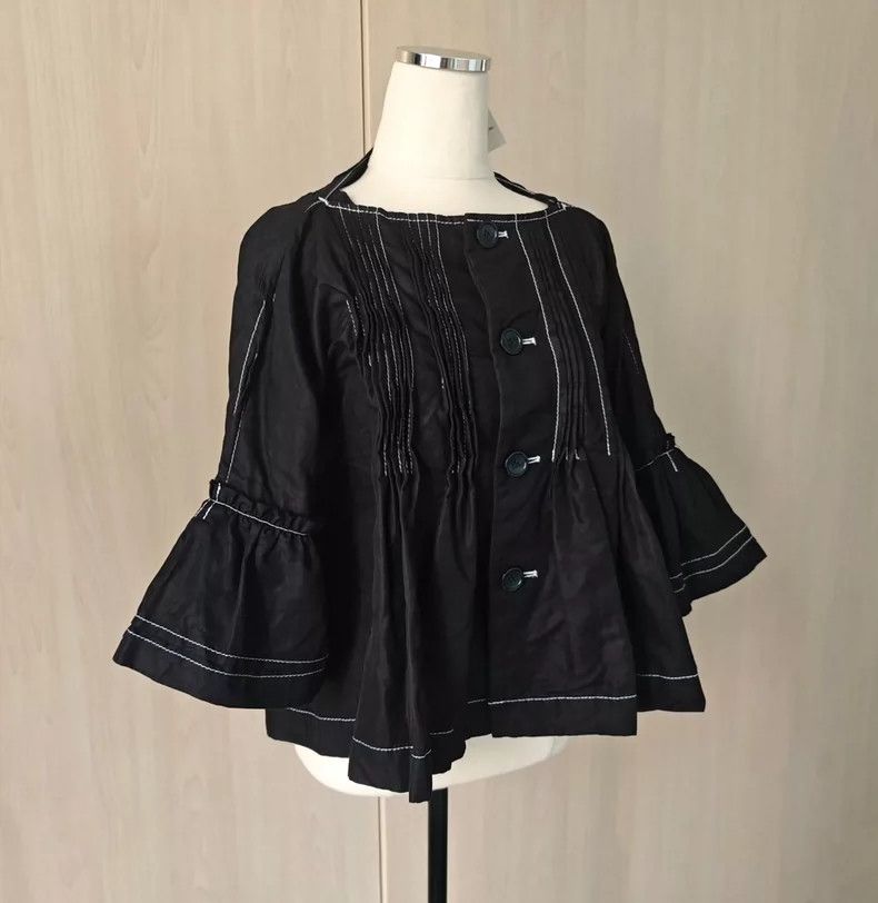 Comme des Garcons Comme Des Garcons Black open-line organ pleated trumpet sl Size M / US 6-8 / IT 42-44 - 3 Thumbnail