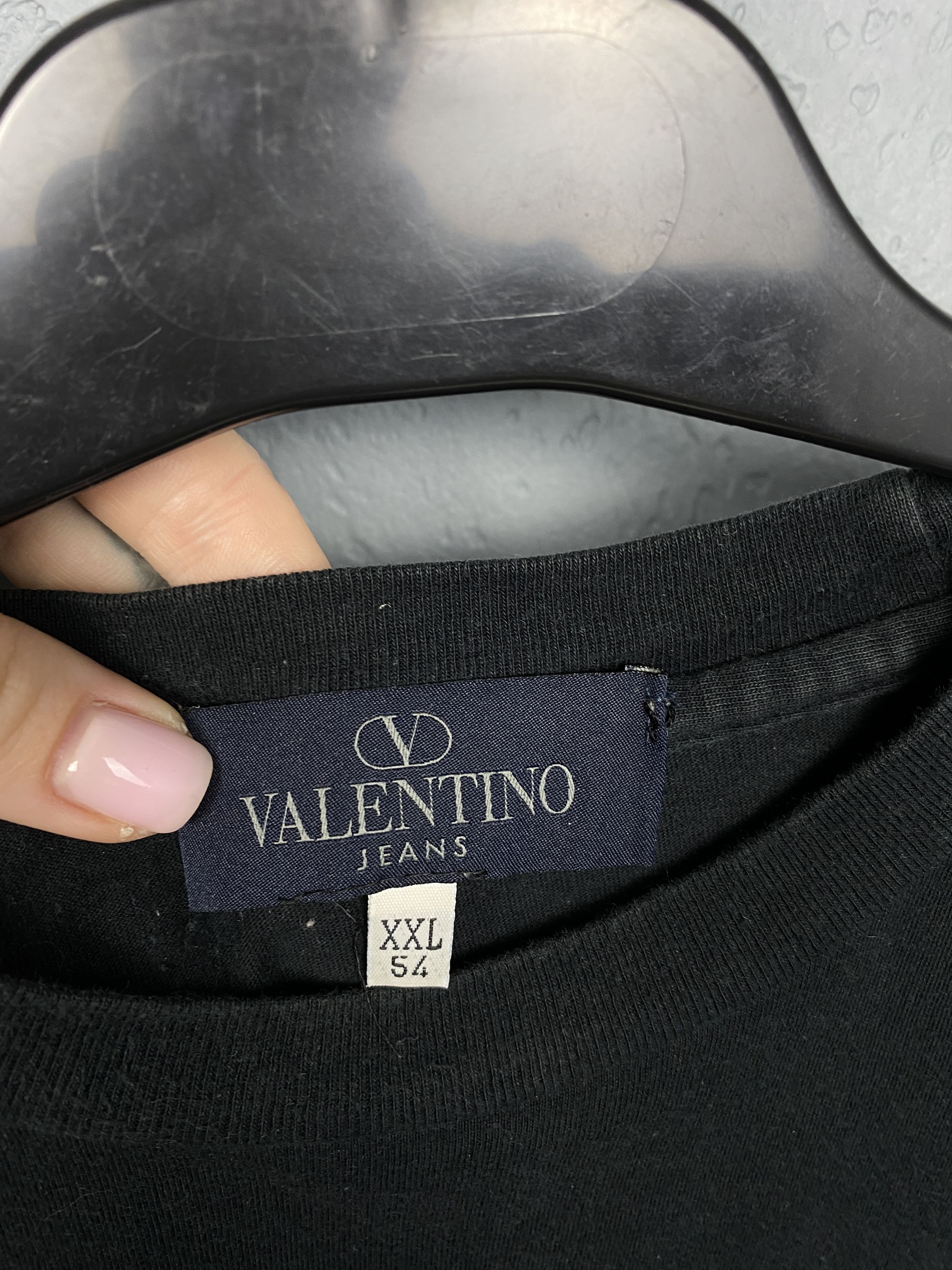 Valentino Valentino Jeans Vintage Mens Crew Neck T-Shirt Size US XXL / EU 58 / 5 - 5 Thumbnail