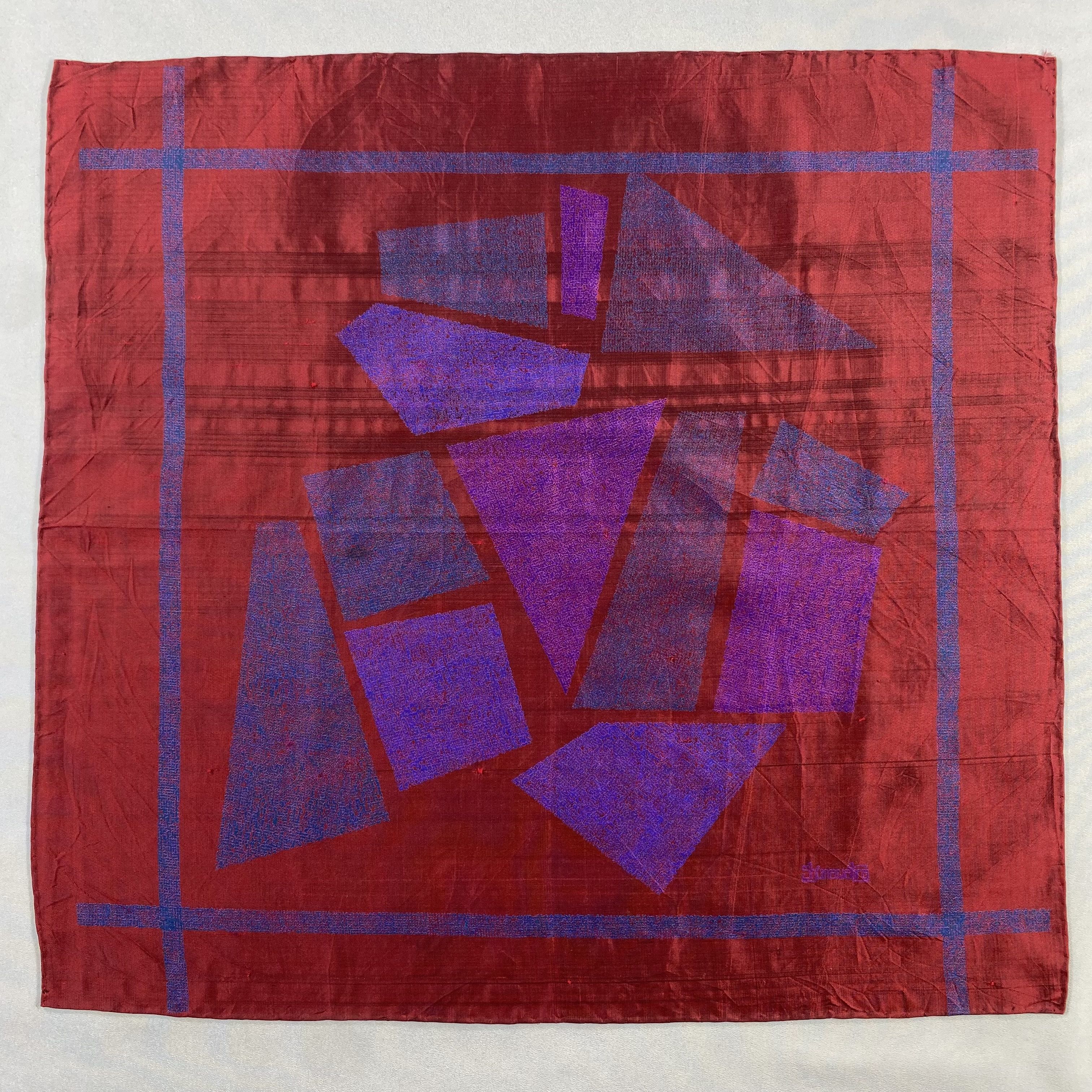 Vintage Shinawatra Neckerchief / Bandana / Handkerchief-P1921 Size ONE SIZE - 1 Thumbnail