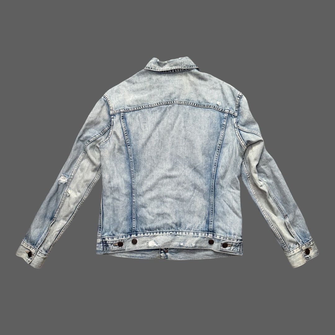 ABLE ABLE Light Wash Denim Trucker Jacket Women's Medium Size M / US 6-8 / IT 42-44 - 9 Thumbnail