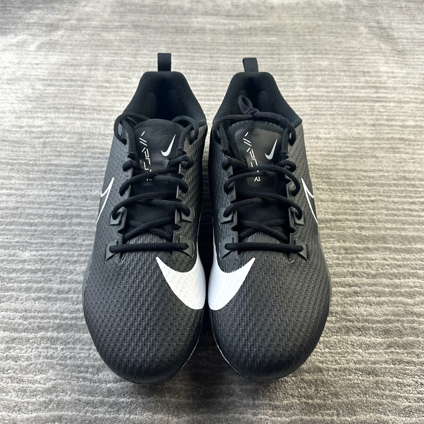 Nike Nike Vapor Edge Speed 360 2 Mens Football Cleats Wide 13 Black Gray FN7763-003 Size US 14 / EU 47 - 4 Thumbnail