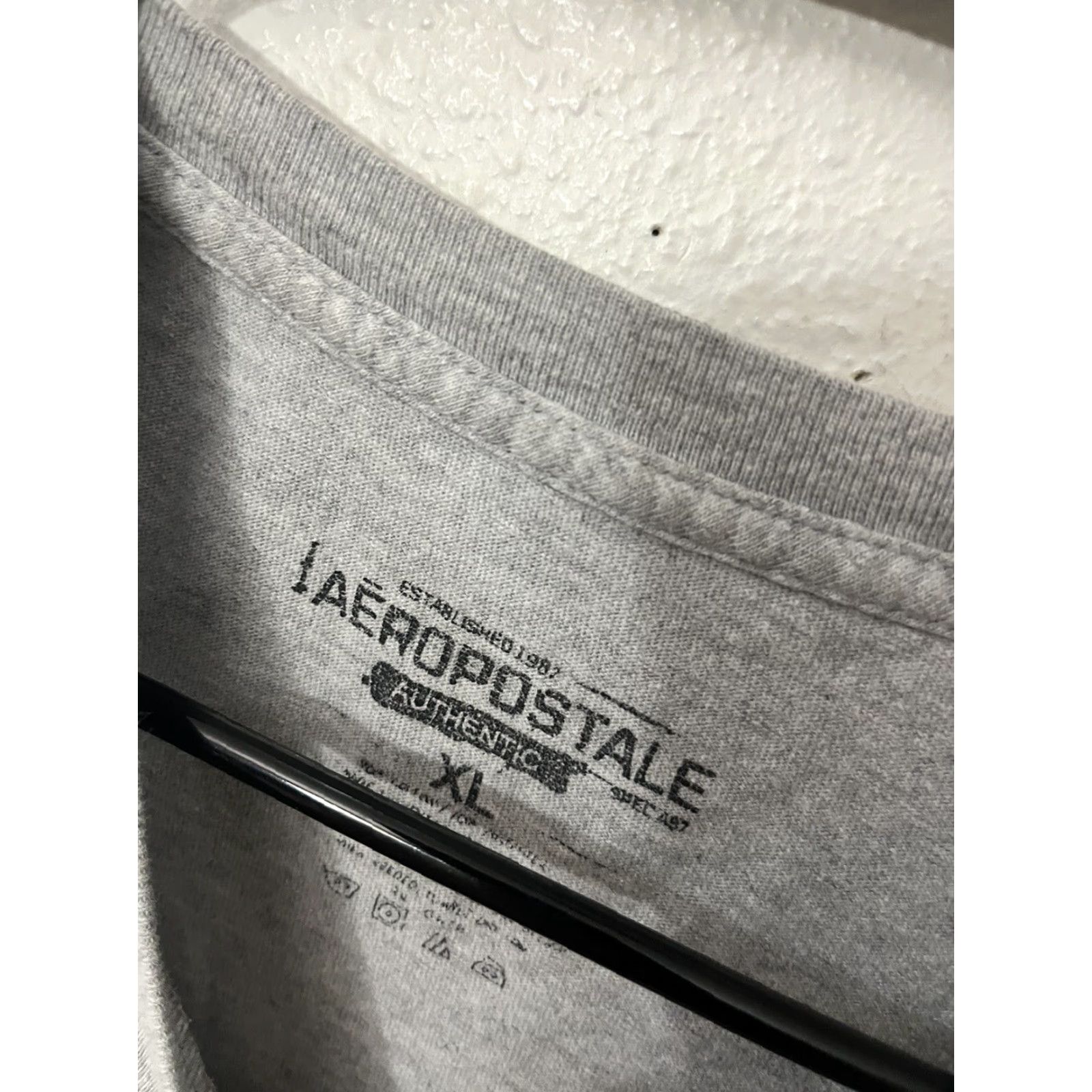 Aeropostale VINTAGE Aeropostale Shirt Mens XL Gray Graphic Tee 90s Casual Mens Size US XL / EU 56 / 4 - 4 Thumbnail