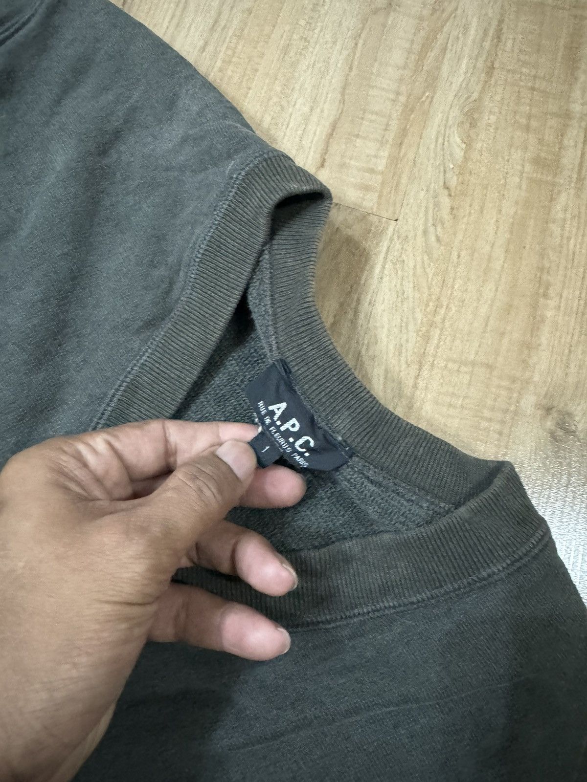 A.P.C. VINTAGE A.P.C SWEATER Size US L / EU 52-54 / 3 - 2 Thumbnail