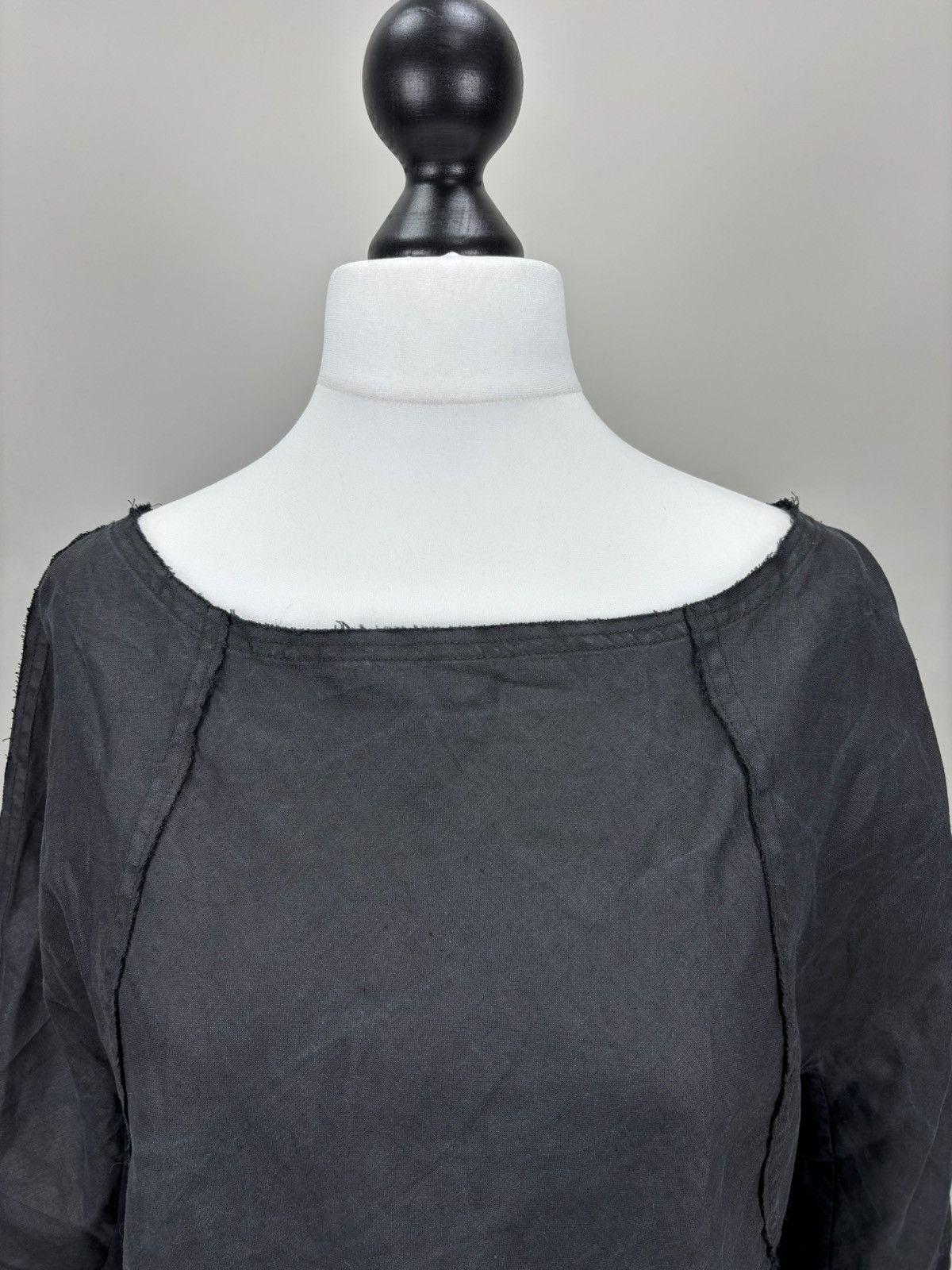 Annette Gortz Womens blouse top Annette Gortz Size 40 Color Black Size S / US 4 / IT 40 - 3 Thumbnail