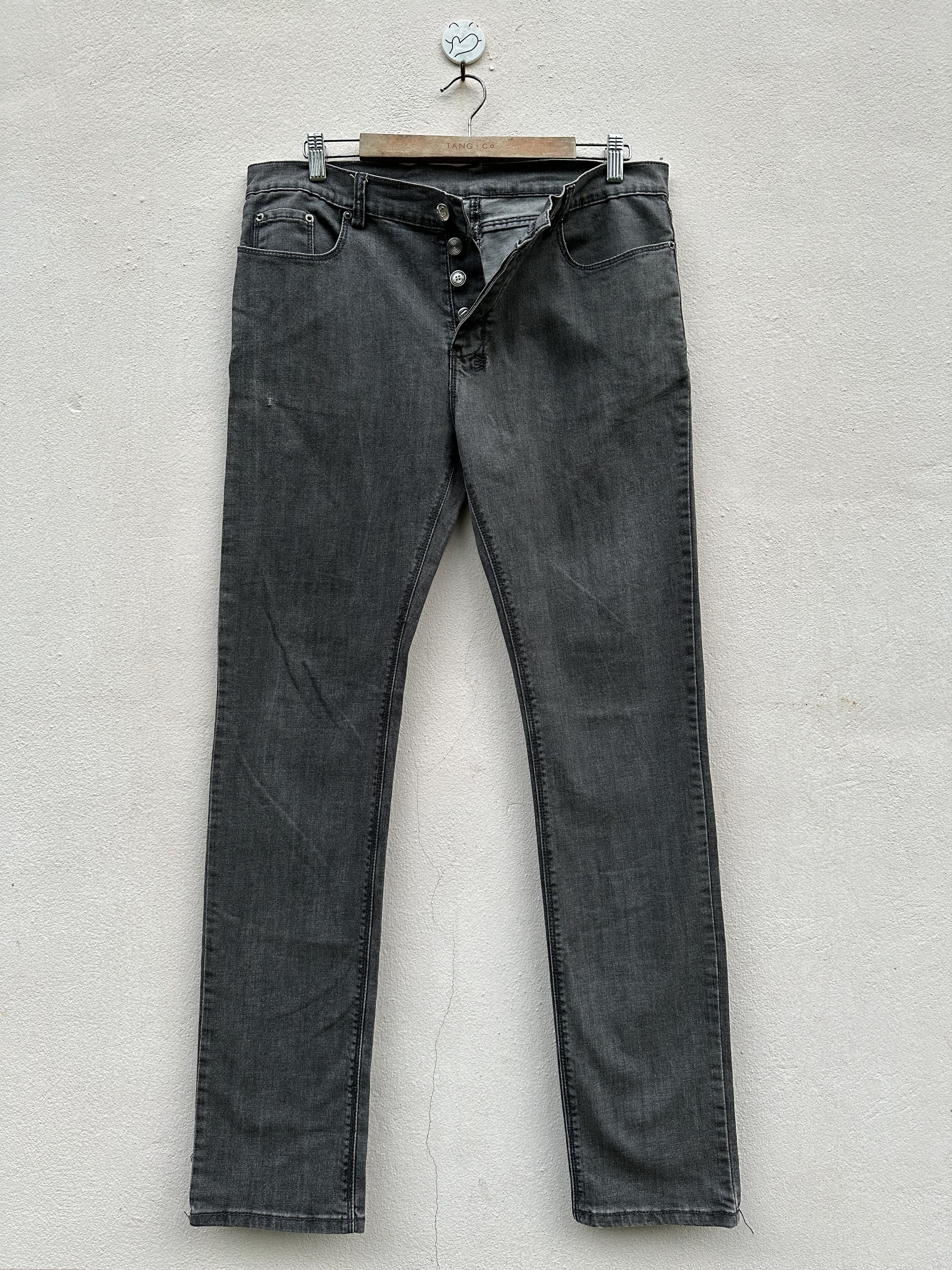 Ksubi Ksubi Black Faded Denim Jeans Size US 34 / EU 50 - 3 Thumbnail