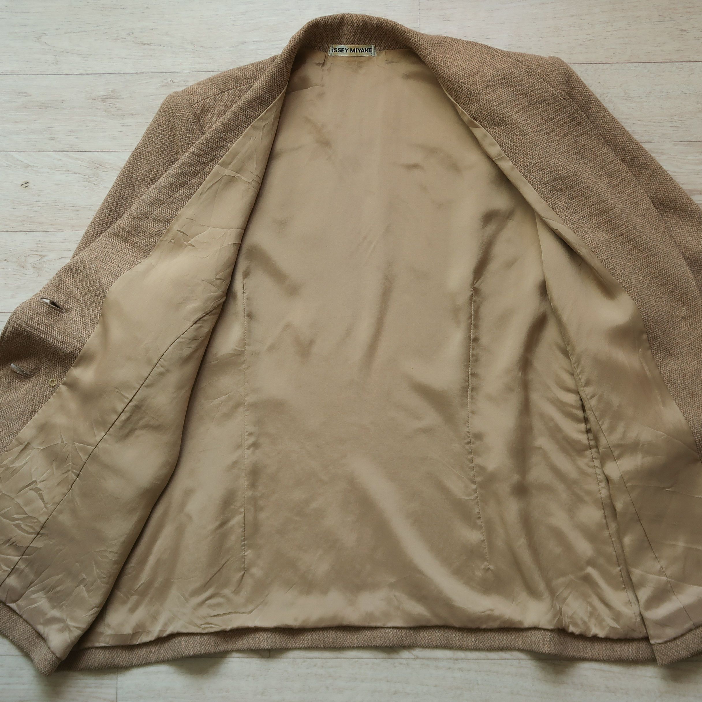 Issey Miyake Vintage 80s Issey Miyake Blazer Jacket Size L / US 10 / IT 46 - 10 Thumbnail