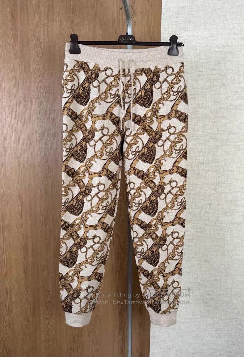 Hermes Hermes Women's Autumn and Winter Drawstring Sweatpants Size 25" / US 0 / IT 36 - 1 Thumbnail