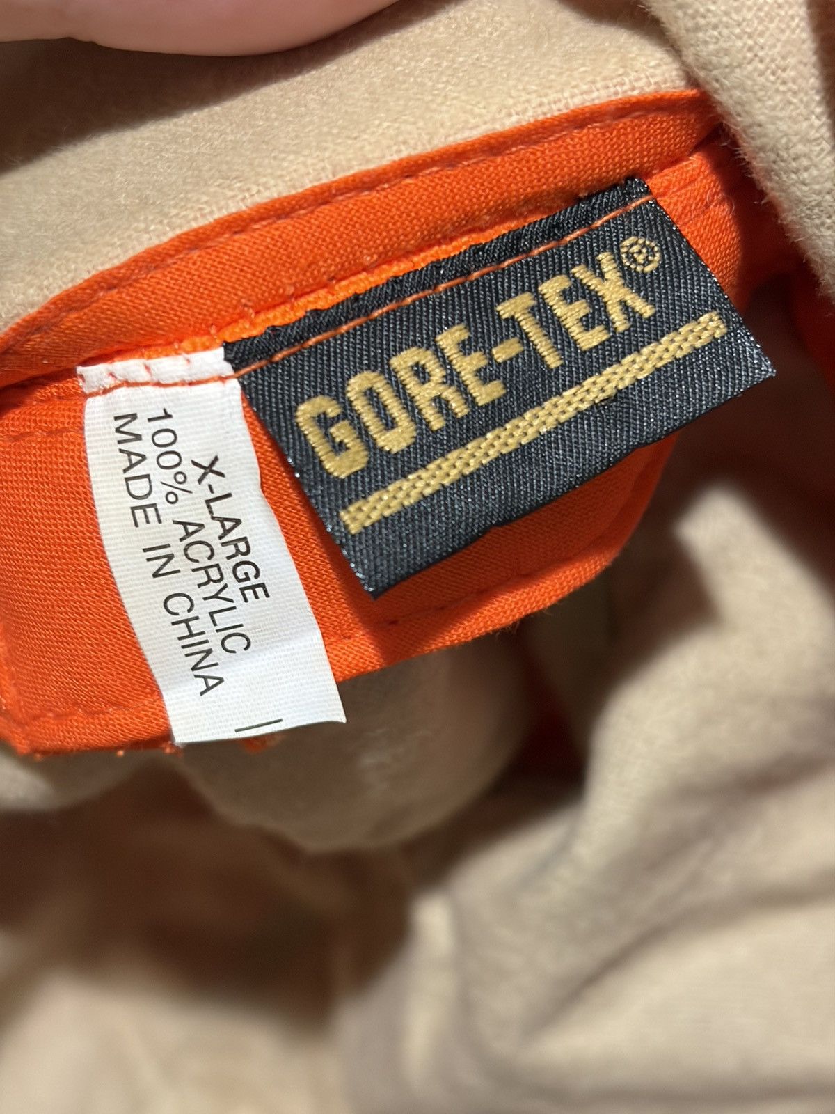 Goretex Gore-Tex Safety Orange Hunting Cap with Ear Flaps X-Large Size ONE SIZE - 7 Thumbnail