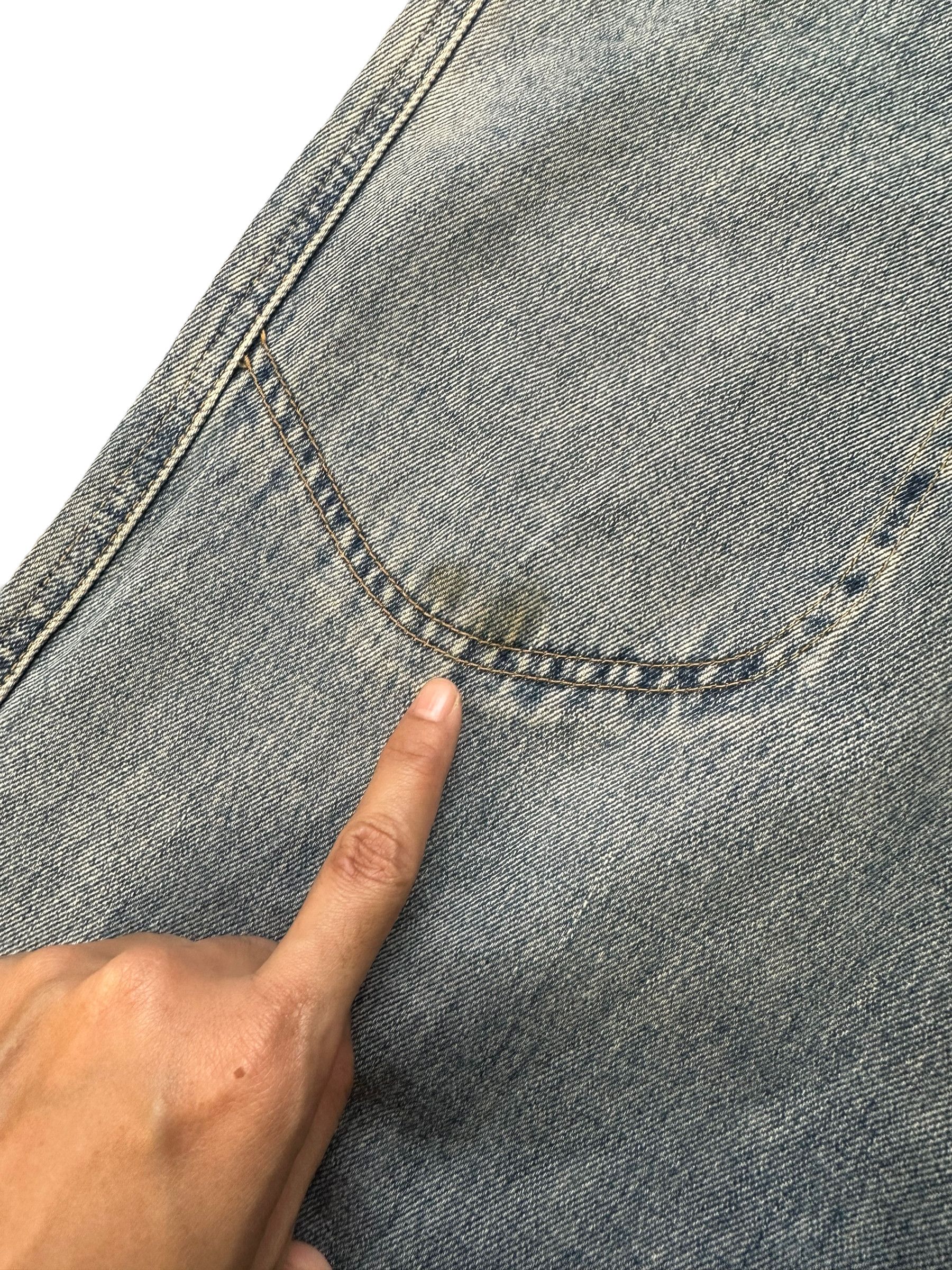 Edwin SUPER FLARE🔥EDWIN SOMETHING FRENCH JEANS #7926-190 Size 28" / US 6 / IT 42 - 5 Thumbnail