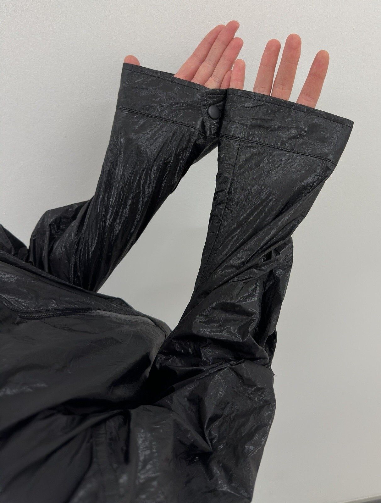 T by Alexander Wang T Alexander Wang Rain Anorak Jacket Black Size 4 Size L / US 10 / IT 46 - 6 Thumbnail