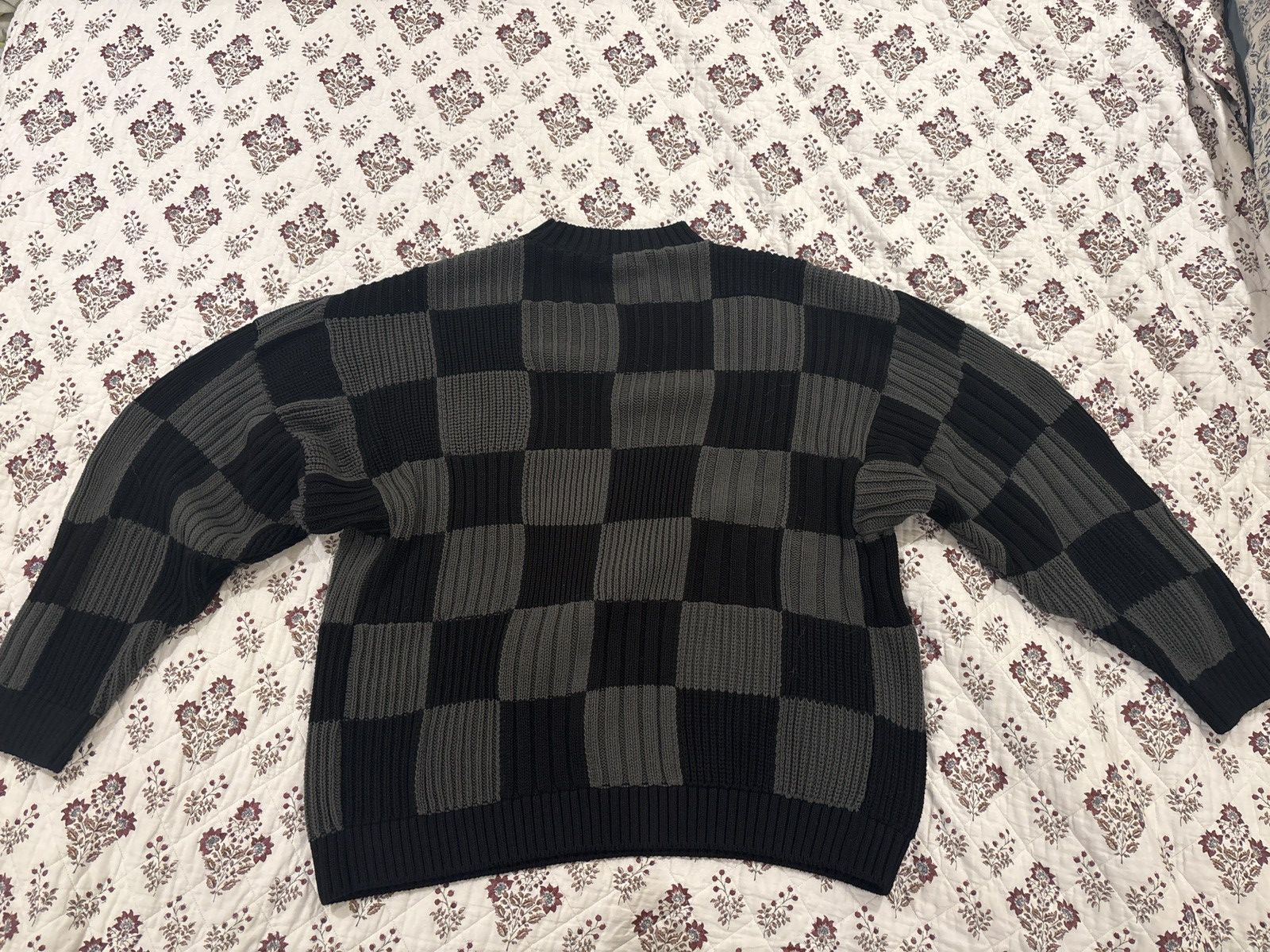 Balenciaga Balenciaga checkered knit sweater Size US XS / EU 42 / 0 - 2 Thumbnail