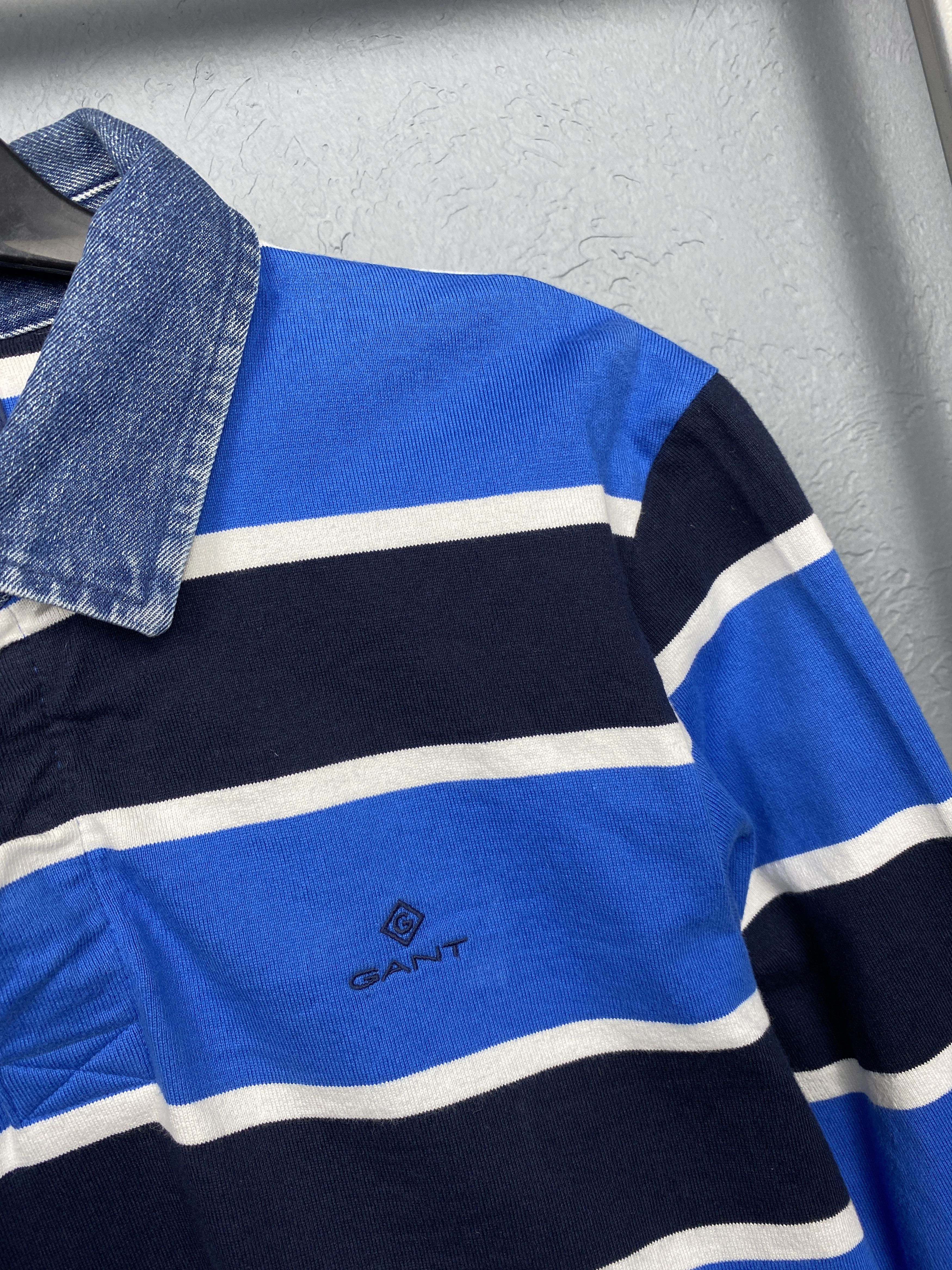 Gant Gant Vintage Mens Rugby Long Sleeve Polo Shirt Size US M / EU 48-50 / 2 - 3 Thumbnail