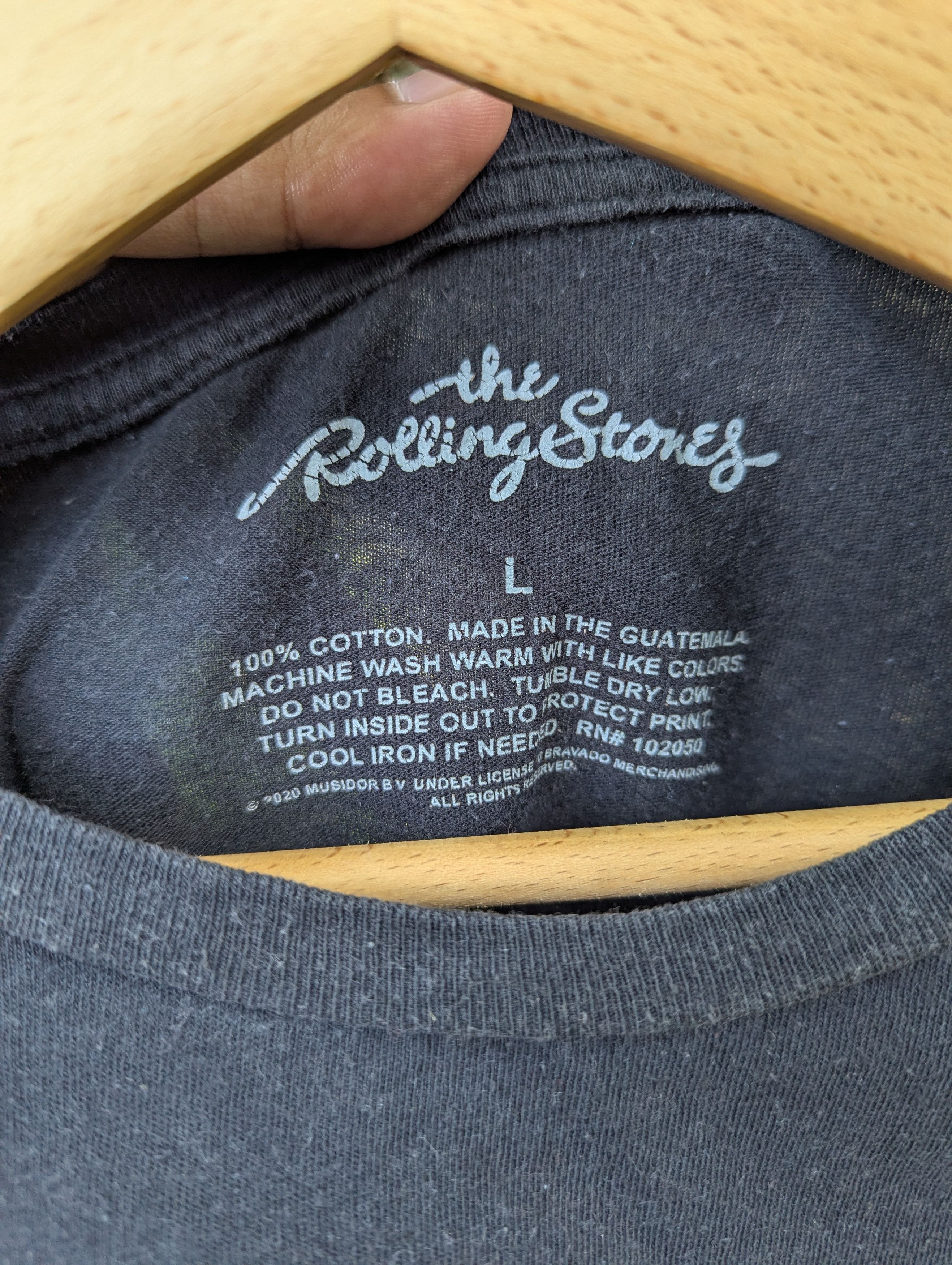 Band Tees Distressed The Rolling Stones 1975 US Tour Tshirt Size L / US 10 / IT 46 - 5 Thumbnail